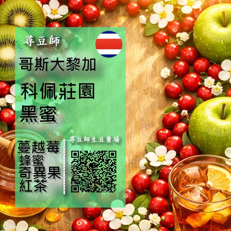 哥斯大黎加    科佩莊園 黑蜜