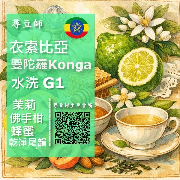 衣索比亞 曼陀羅Konga 水洗 G1