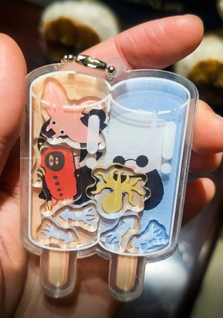 【夏五壓克力搖搖樂吊飾】