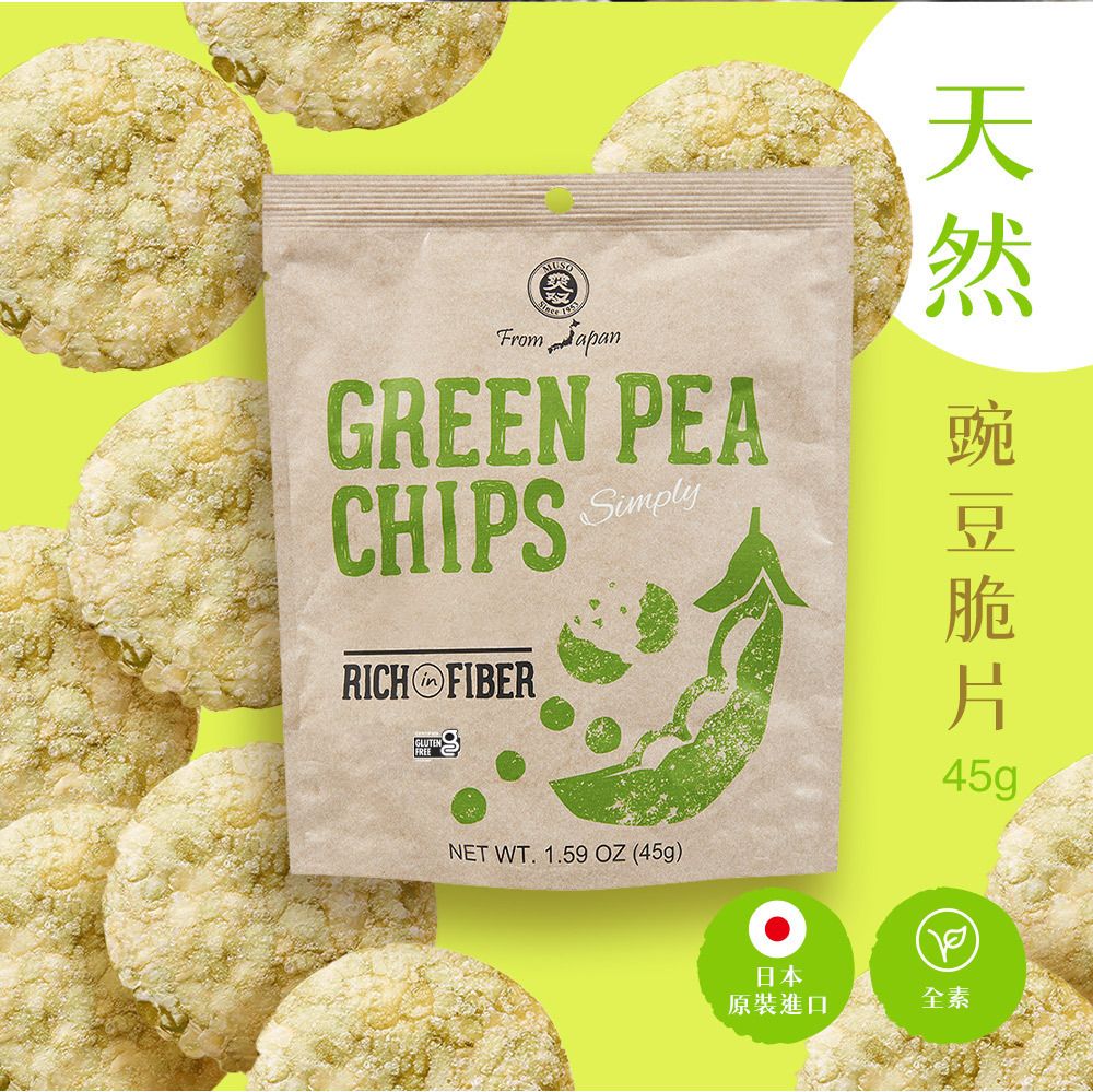 【MUSO】天然豌豆脆片45g