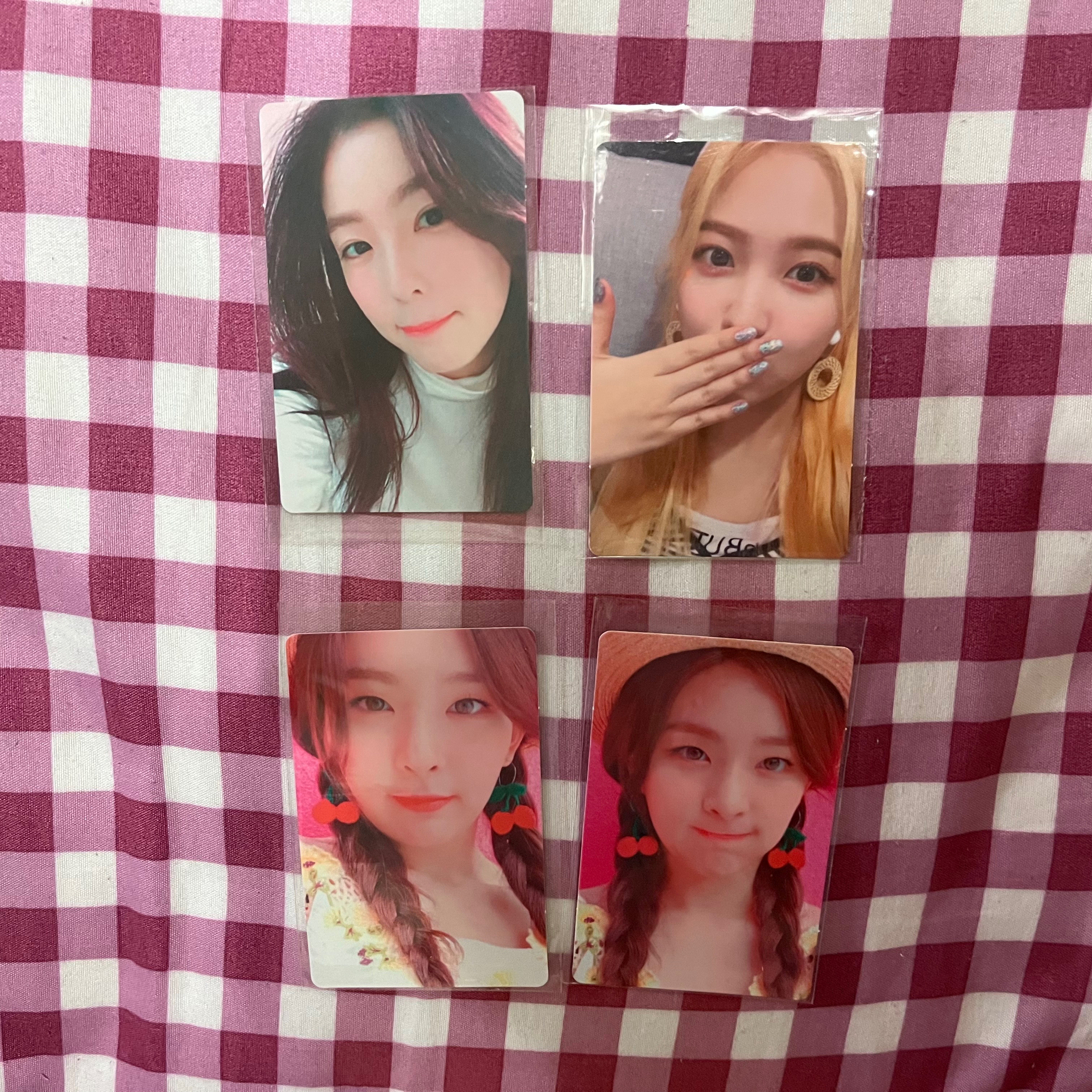 Red Velvet 三週年 SMTOWN 周邊店咖啡廳 小卡