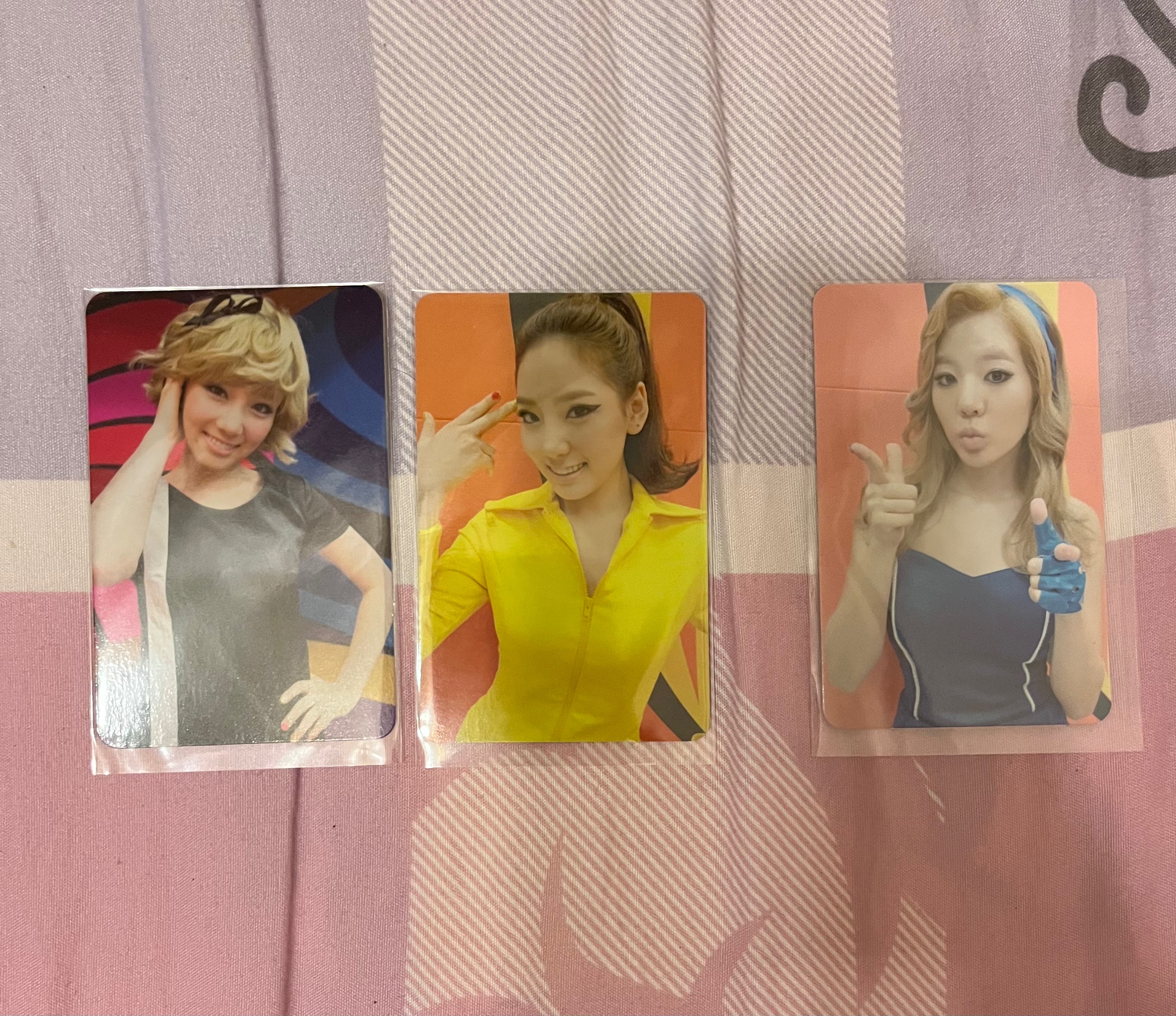 少女時代 Hoot 小卡