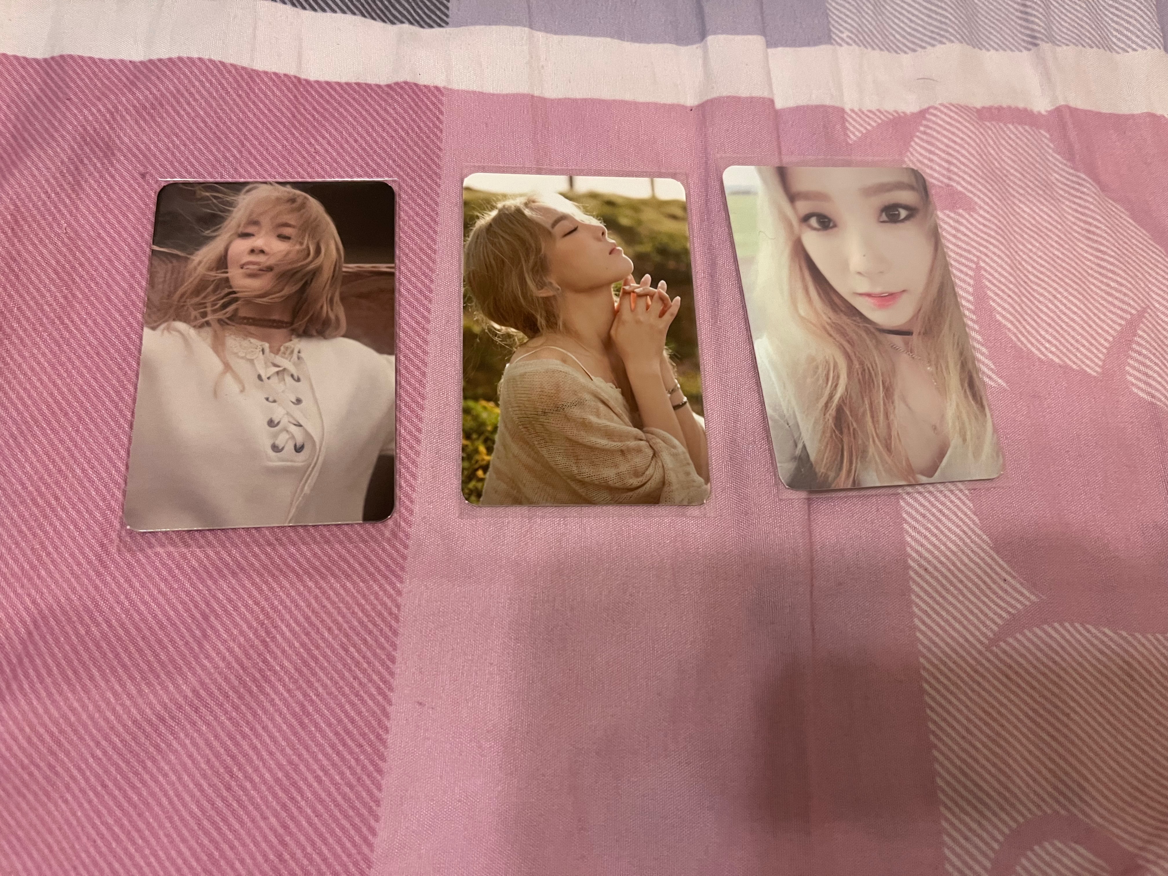 太妍 solo 歷年小卡