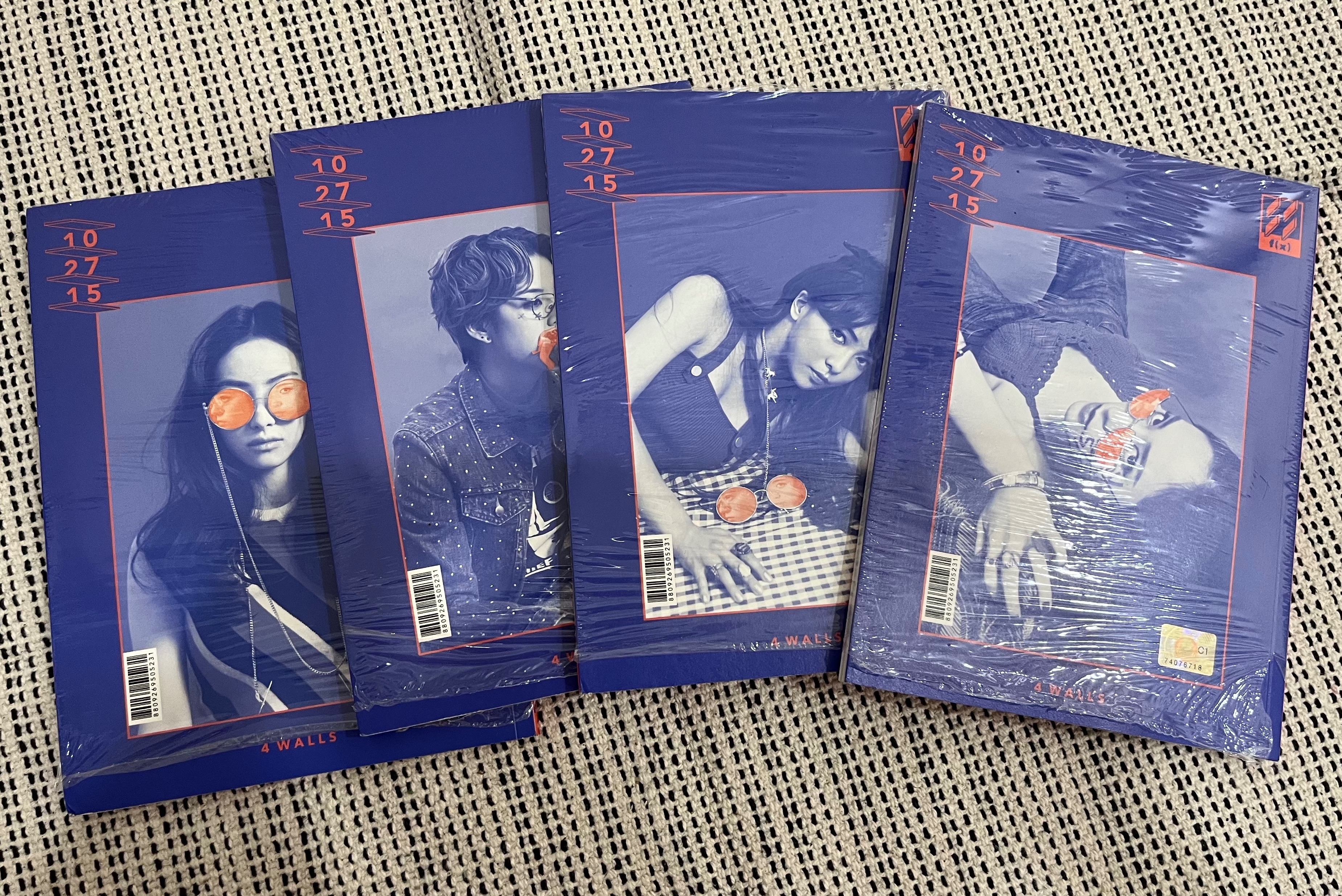 f（x） 4Walls 專輯（已拆封，可搭配成員封面及小卡）