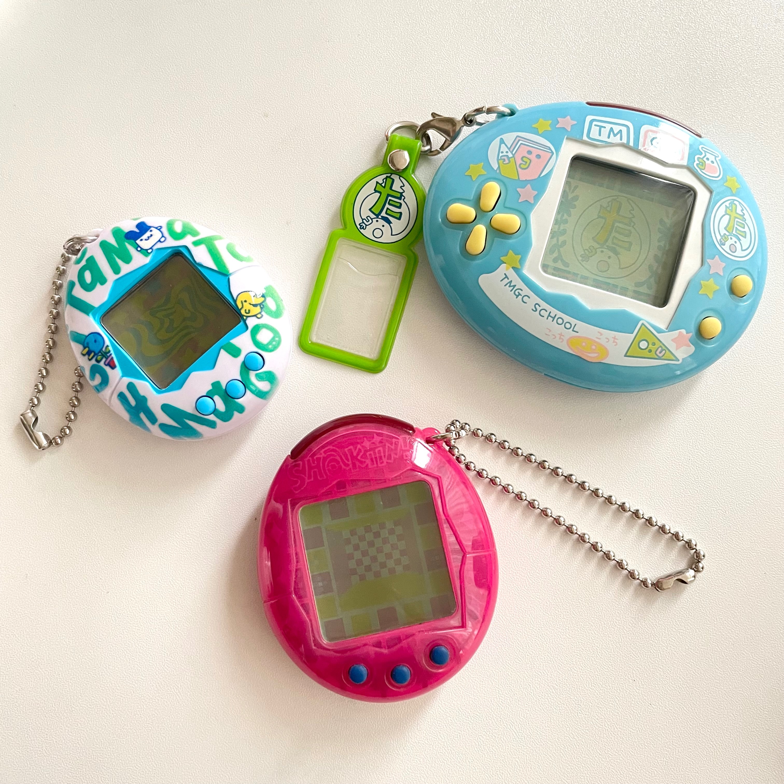 二手 2004 日本 Tamagotchi 塔麻可吉 學校機 絕版 懷舊 復古 黑白機 電子雞 萬代