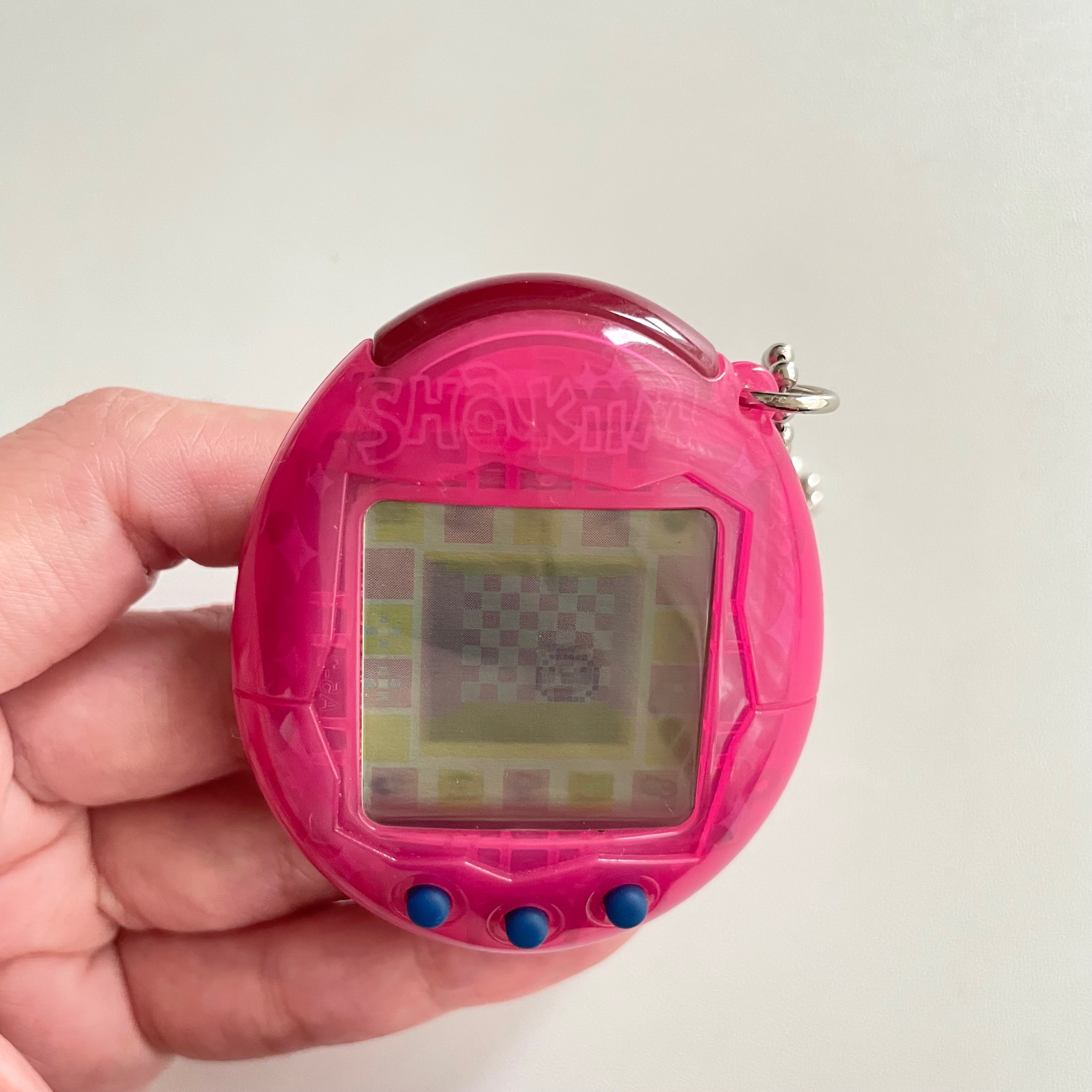 二手 日本 Tamagotchi 塔麻可吉 元祖 學校機 絕版 懷舊 復古 黑白機 電子雞 萬代