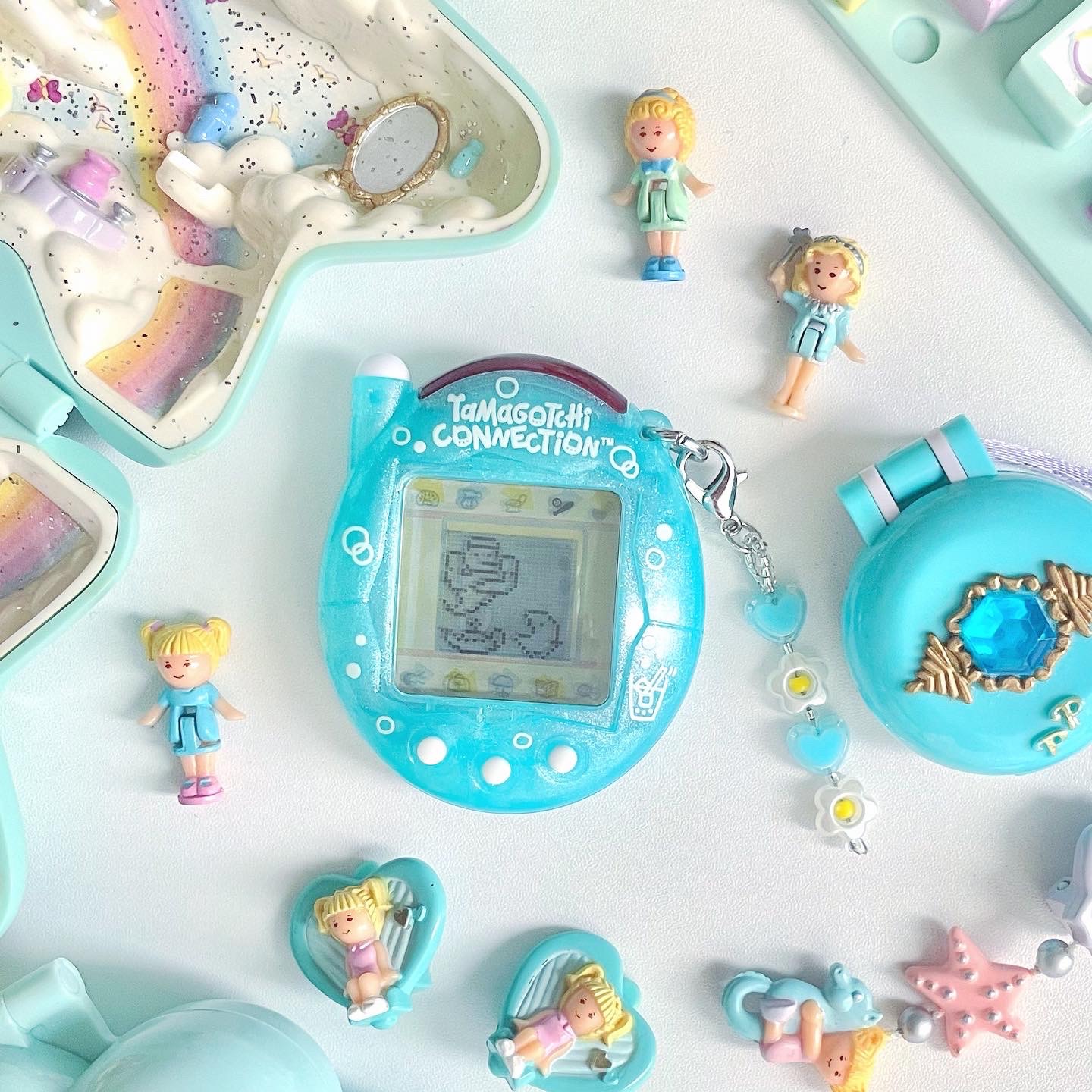 Tamagotchi v3 蘇打汽水 美版盒