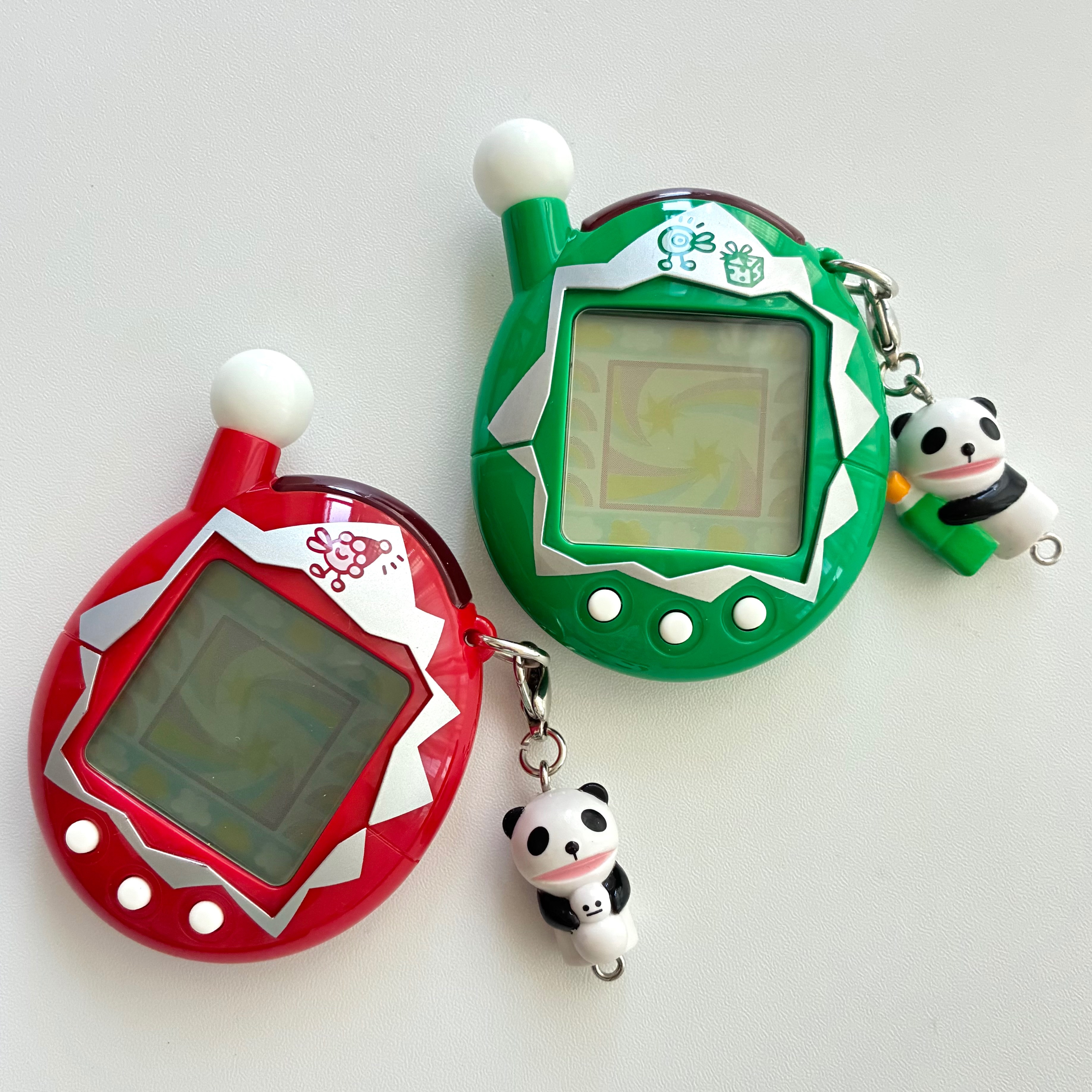 二手 2005 日本 聖誕 Tamagotchi 塔麻可吉 日4 聖誕節 聖誕禮物 絕版 復古 黑白機 電子雞 萬代