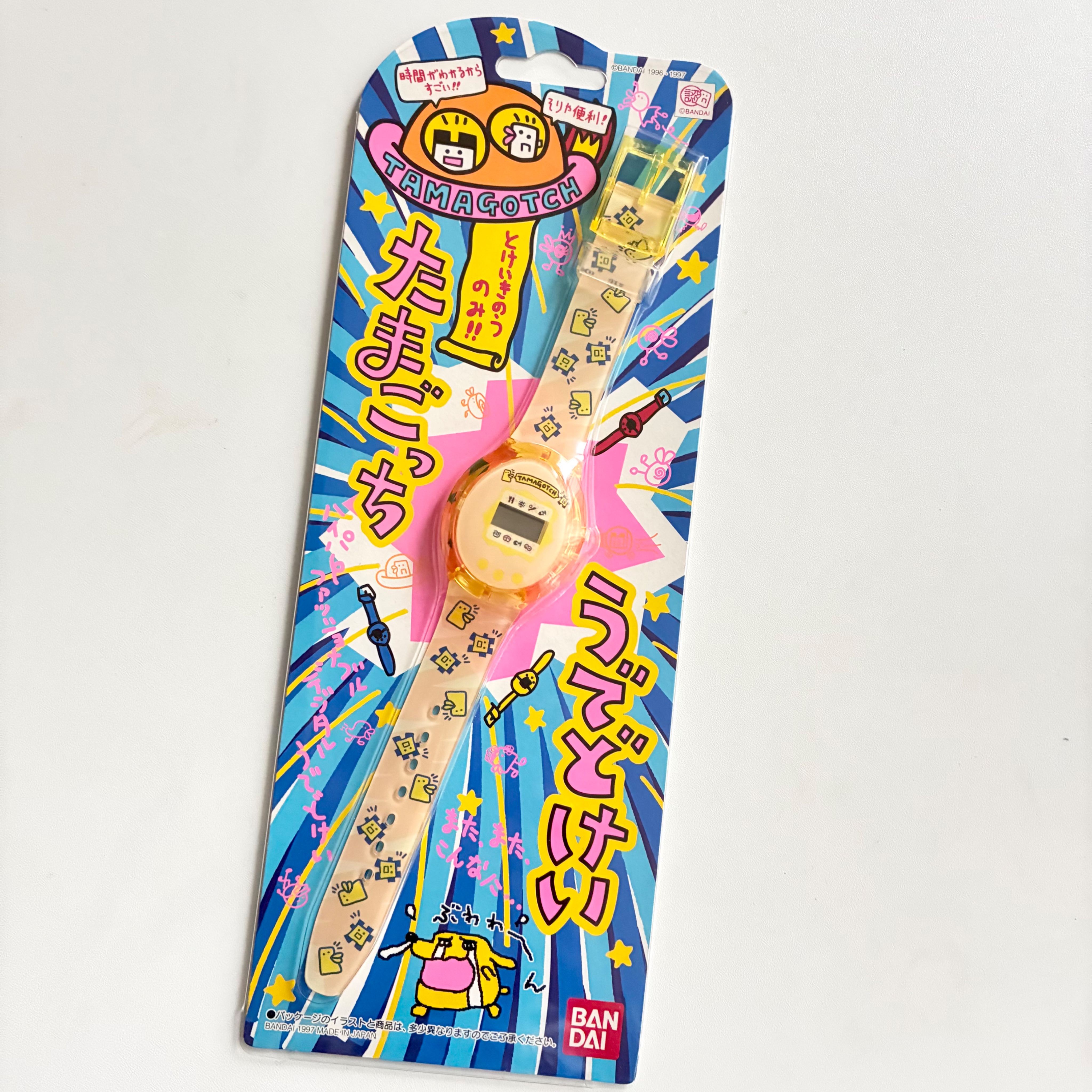 二手 日本製 1997 塔麻可吉 手錶 古董老件 tamagotchi 萬代 Bandai