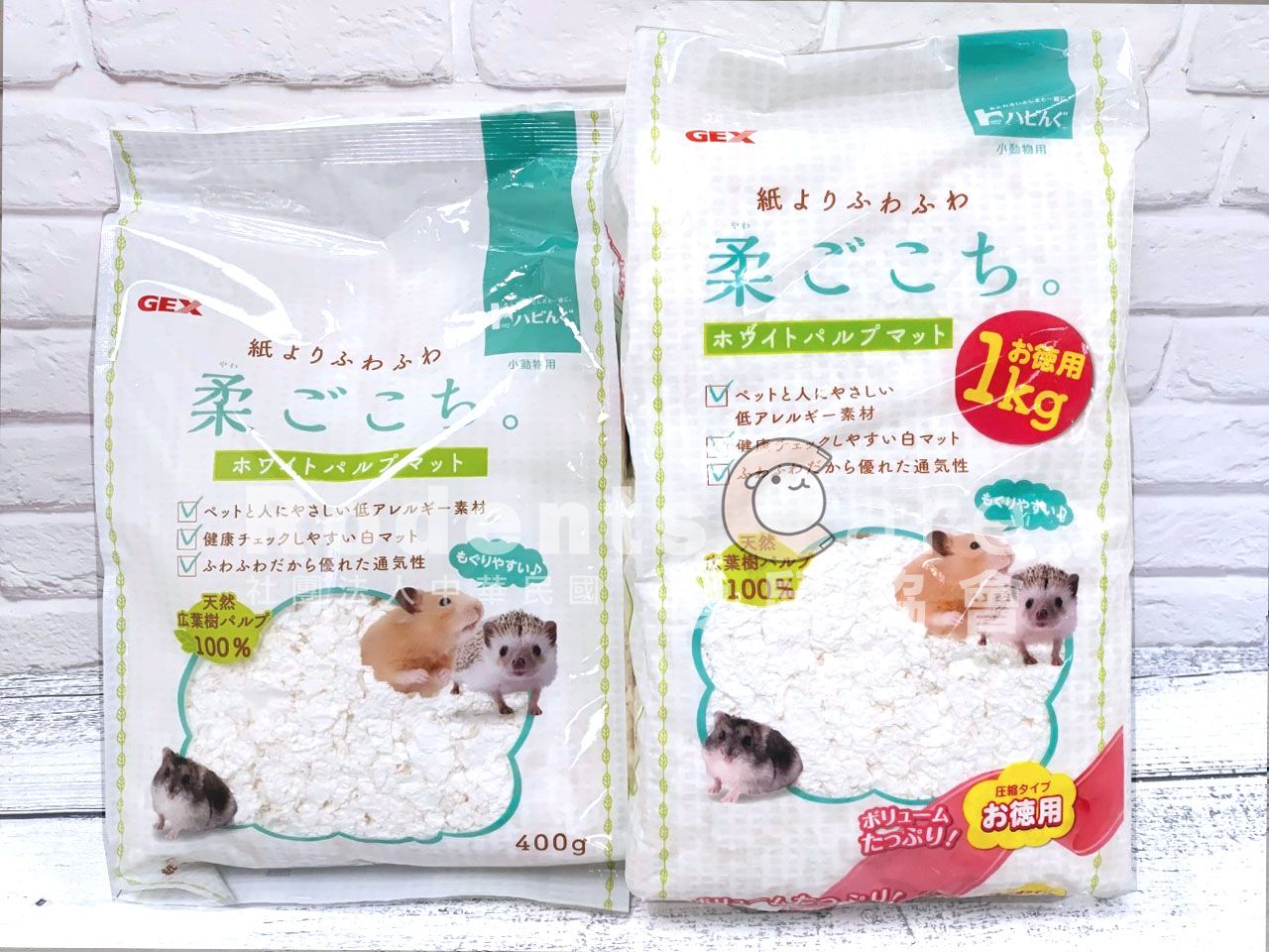 【墊材】日本GEX 小動物柔軟白淨棉紙墊料