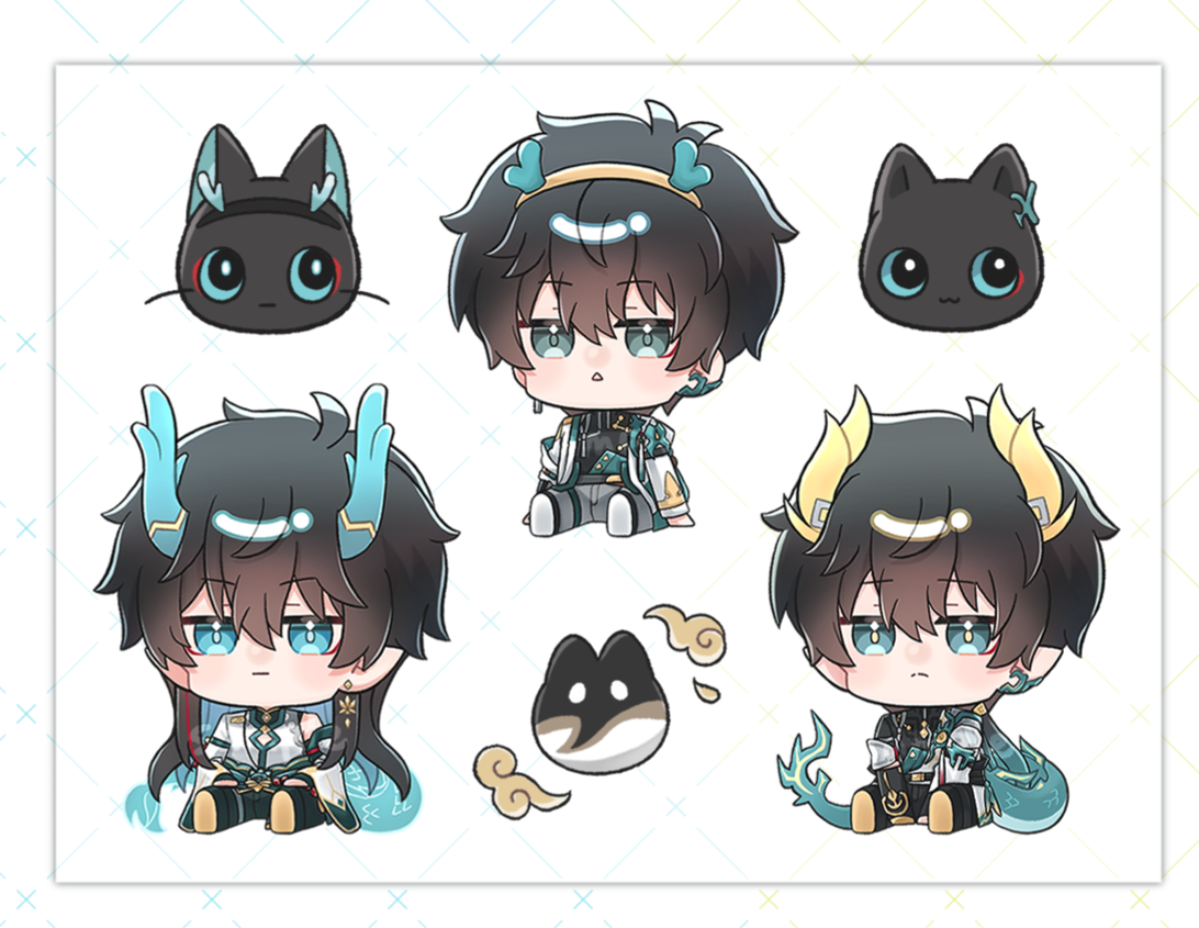 【NEW】星穹鐵道龍龍飲月同人周邊