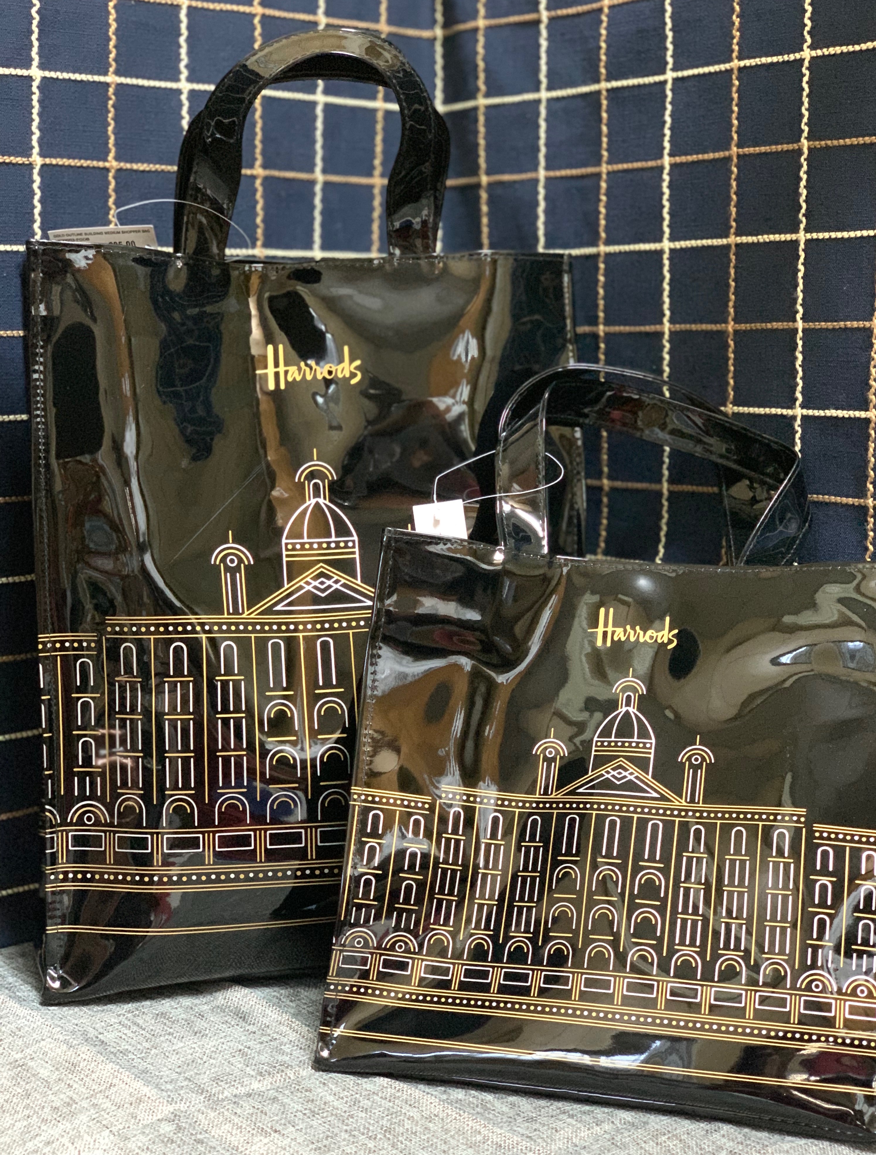 黑底金字宮殿款（防潑水）