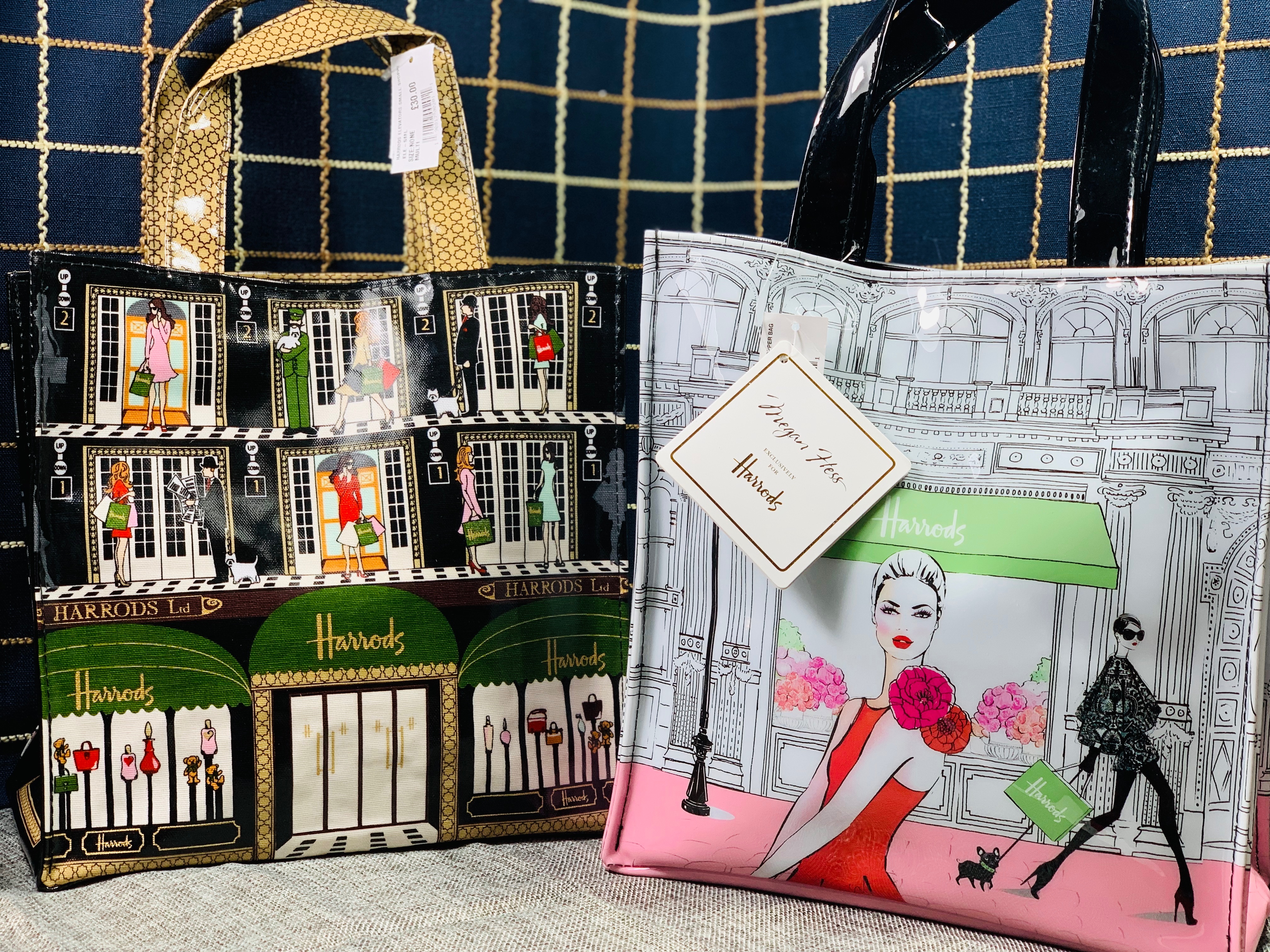 特殊款 harrods小提袋 防潑水