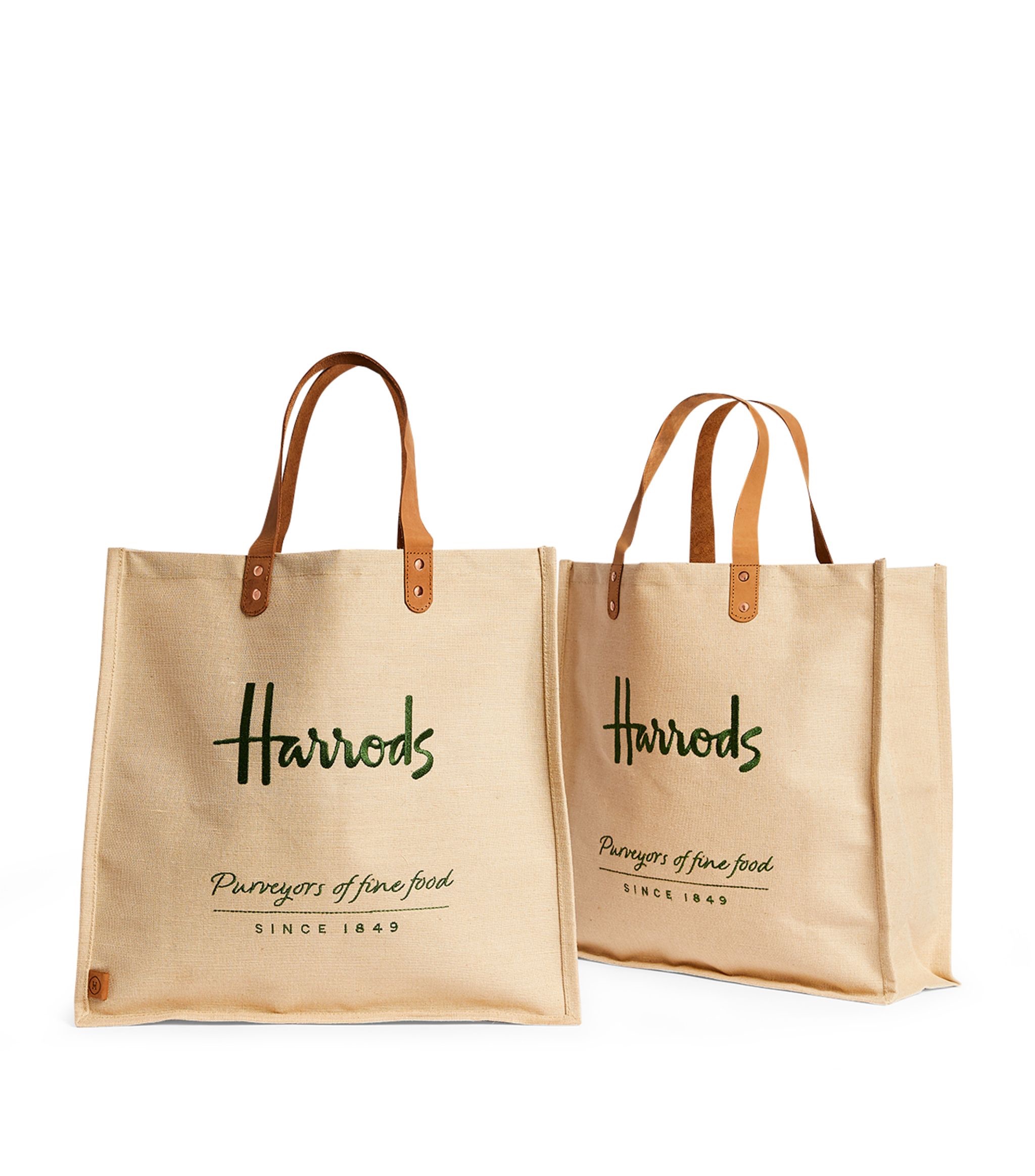 Harrods麻布購物袋