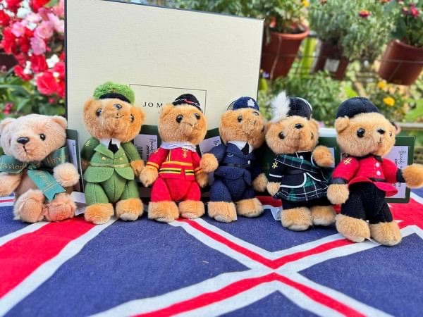 Harrods 小熊鑰匙圈