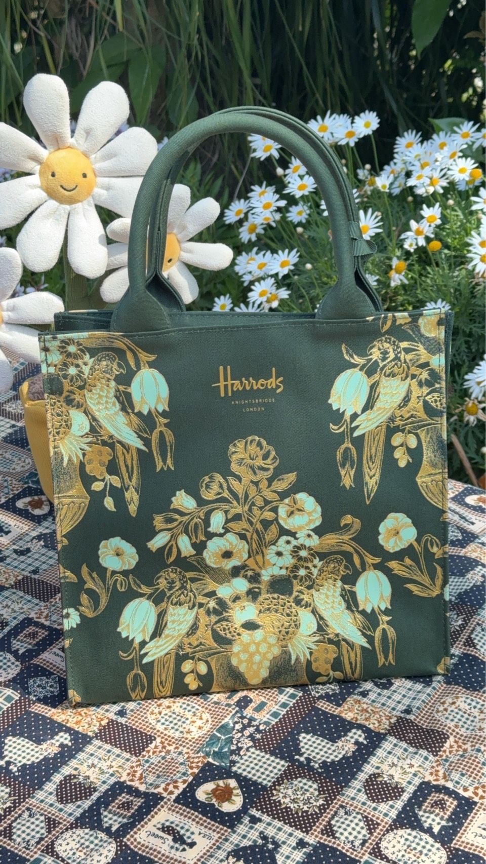 貴族購物深綠袋