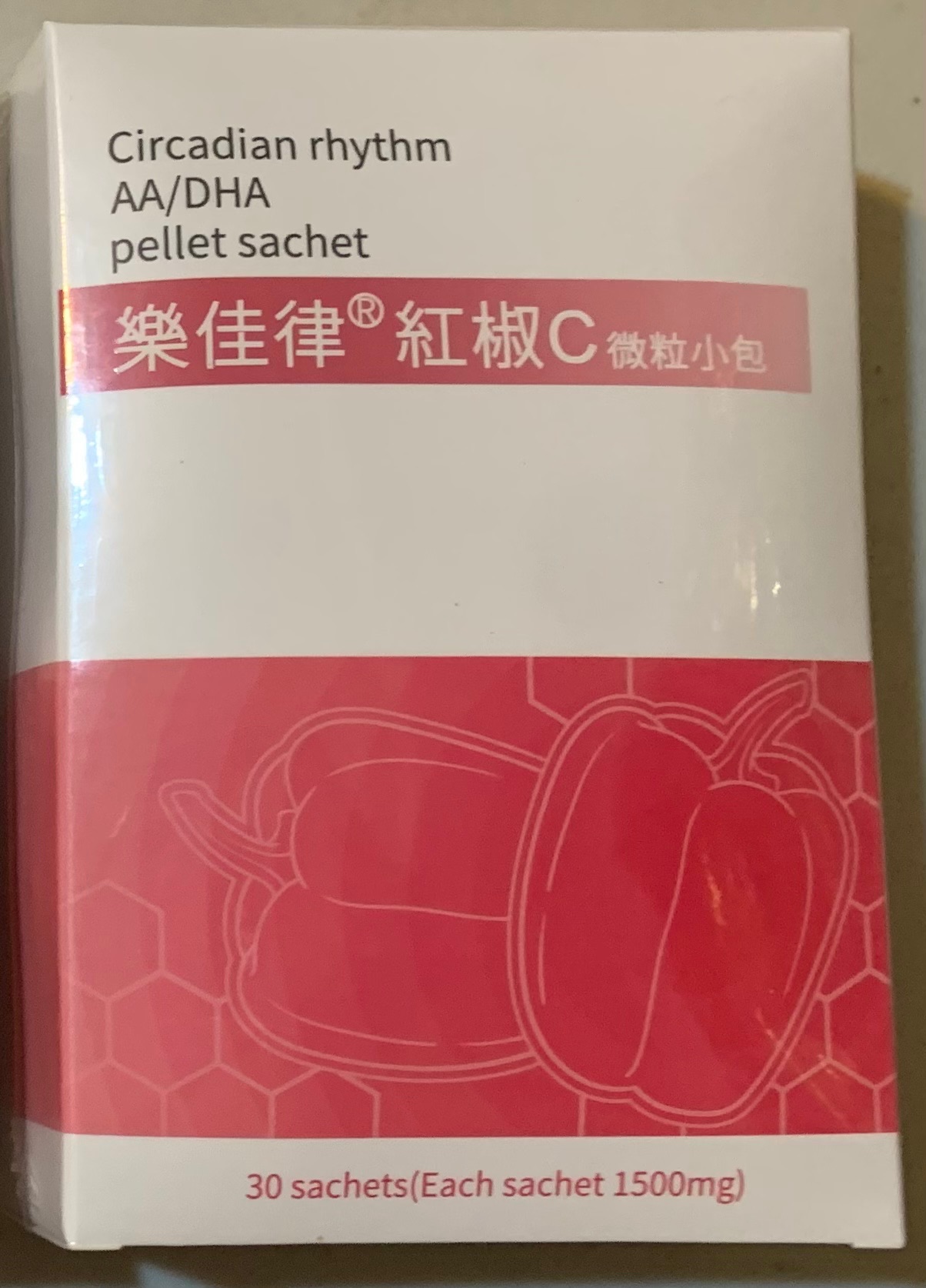 匈牙利紅椒C微粒小包 （樂佳律-紅椒C微粒小包）