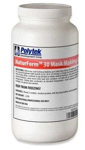POLYTEK MASK 美國TB膚感成型軟膠（2磅/罐）