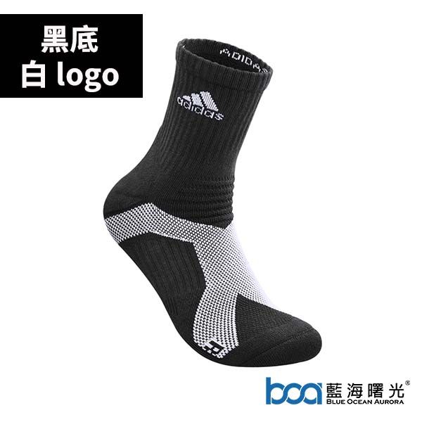 【Adidas 愛迪達】極致高機能中筒運動襪