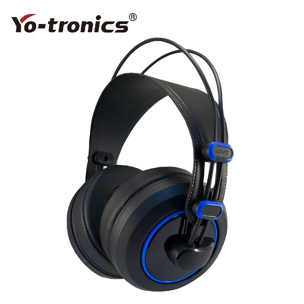 YTH-740 藍色 立體聲音樂耳機 有線耳麥 大耳罩