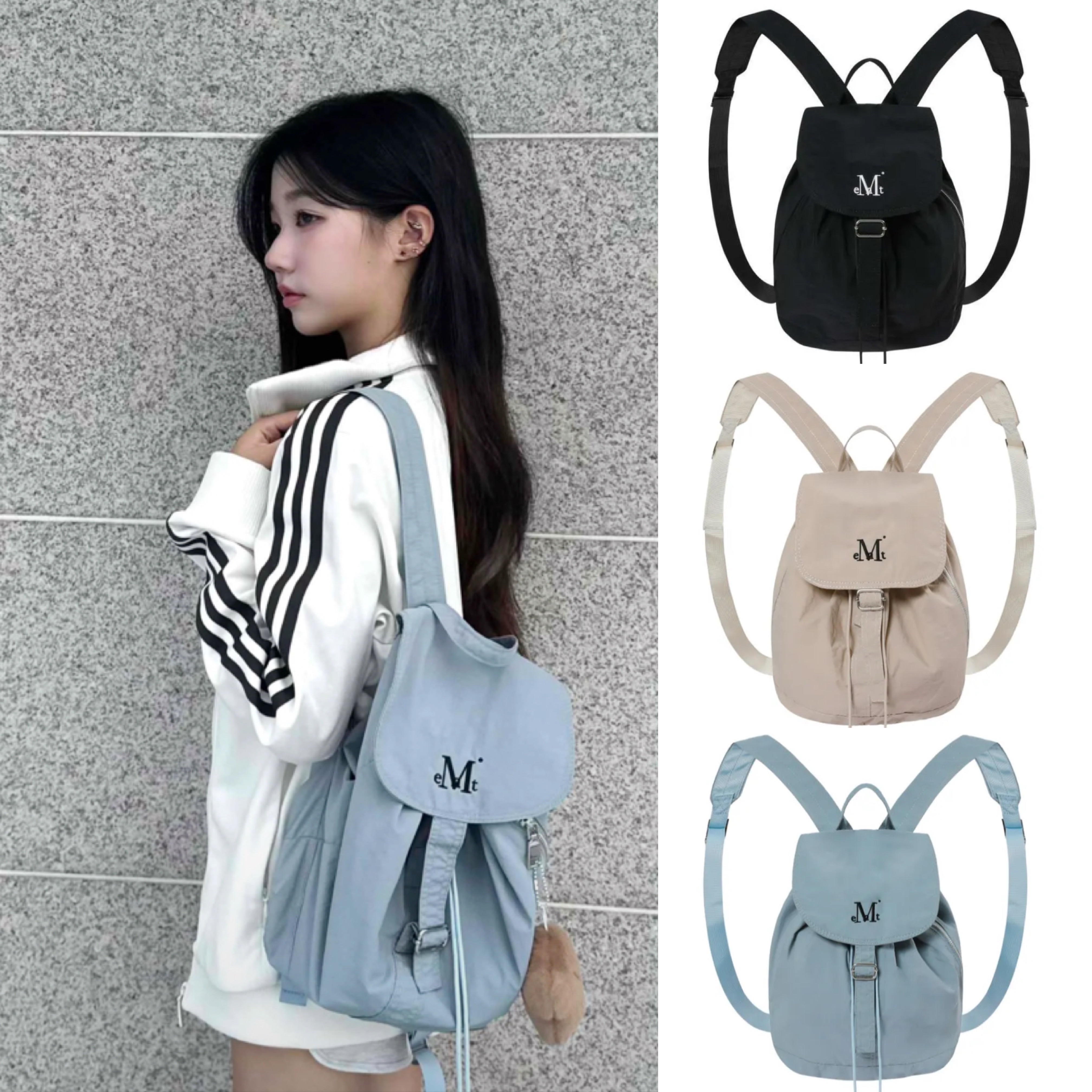 韓國🇰🇷MUCENT後背包 mute mini