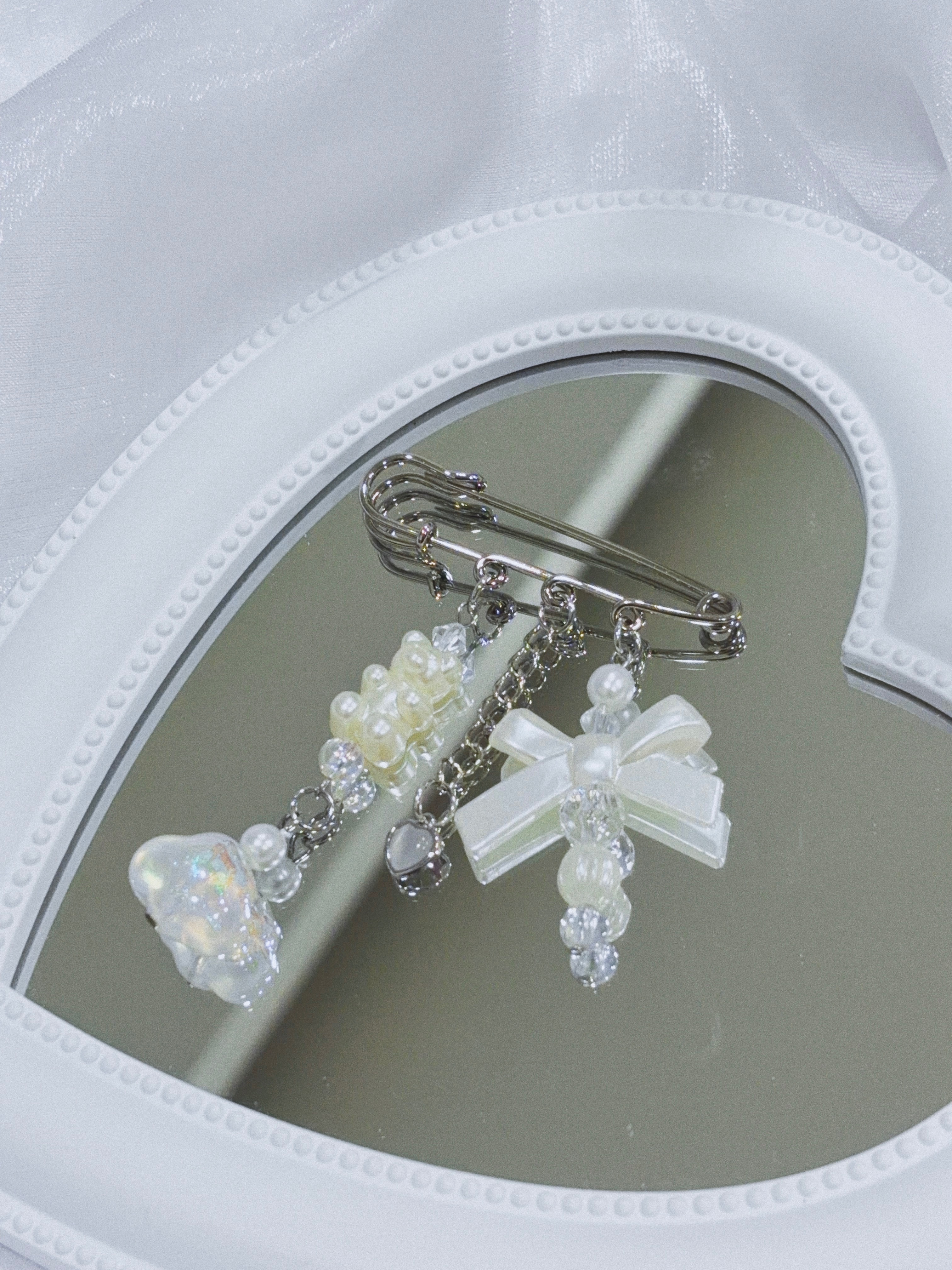 ʟᴜᴘɪ｜珍珠小熊別針