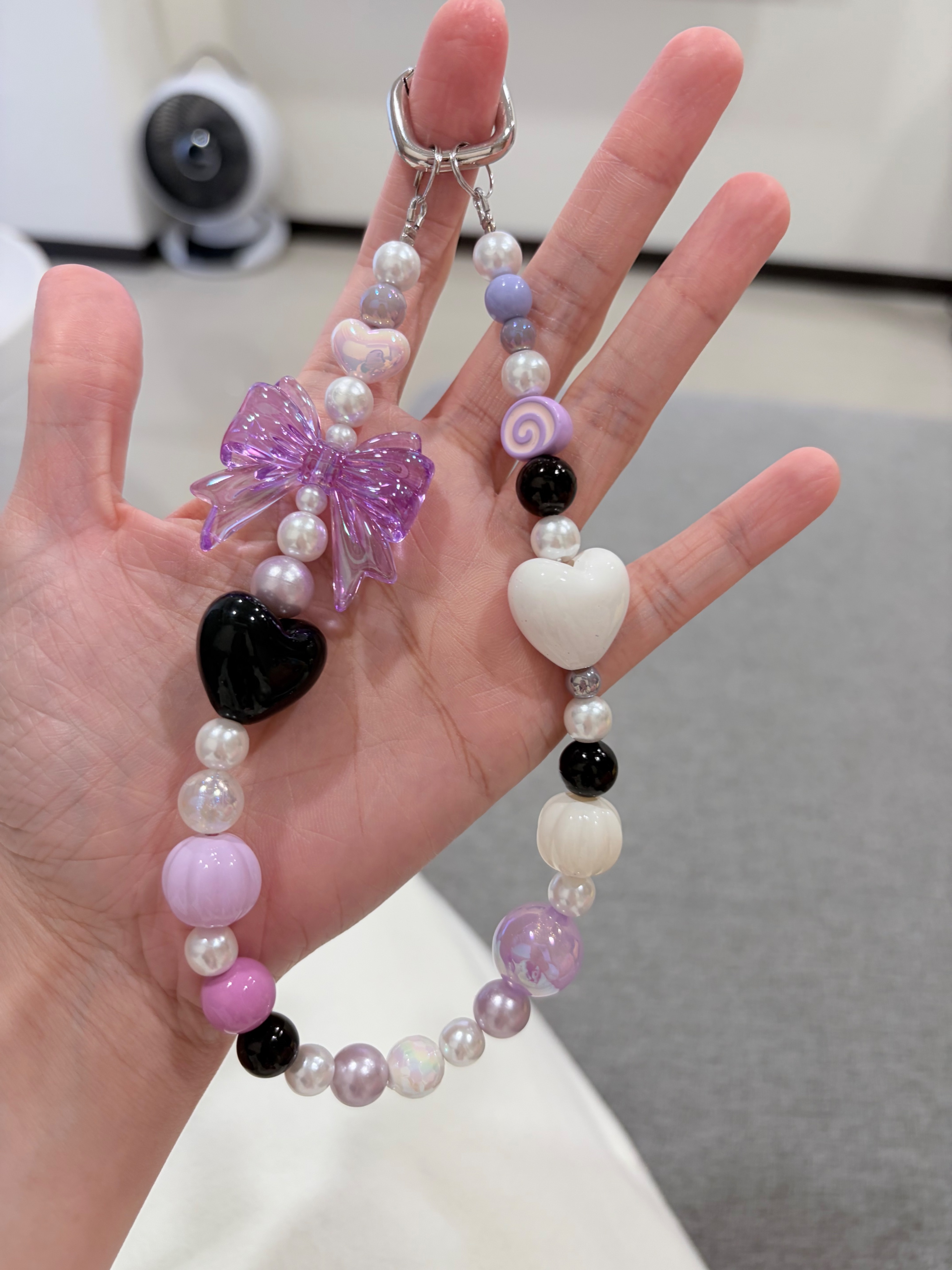 ʟᴜᴘɪ｜黑紫色吊飾