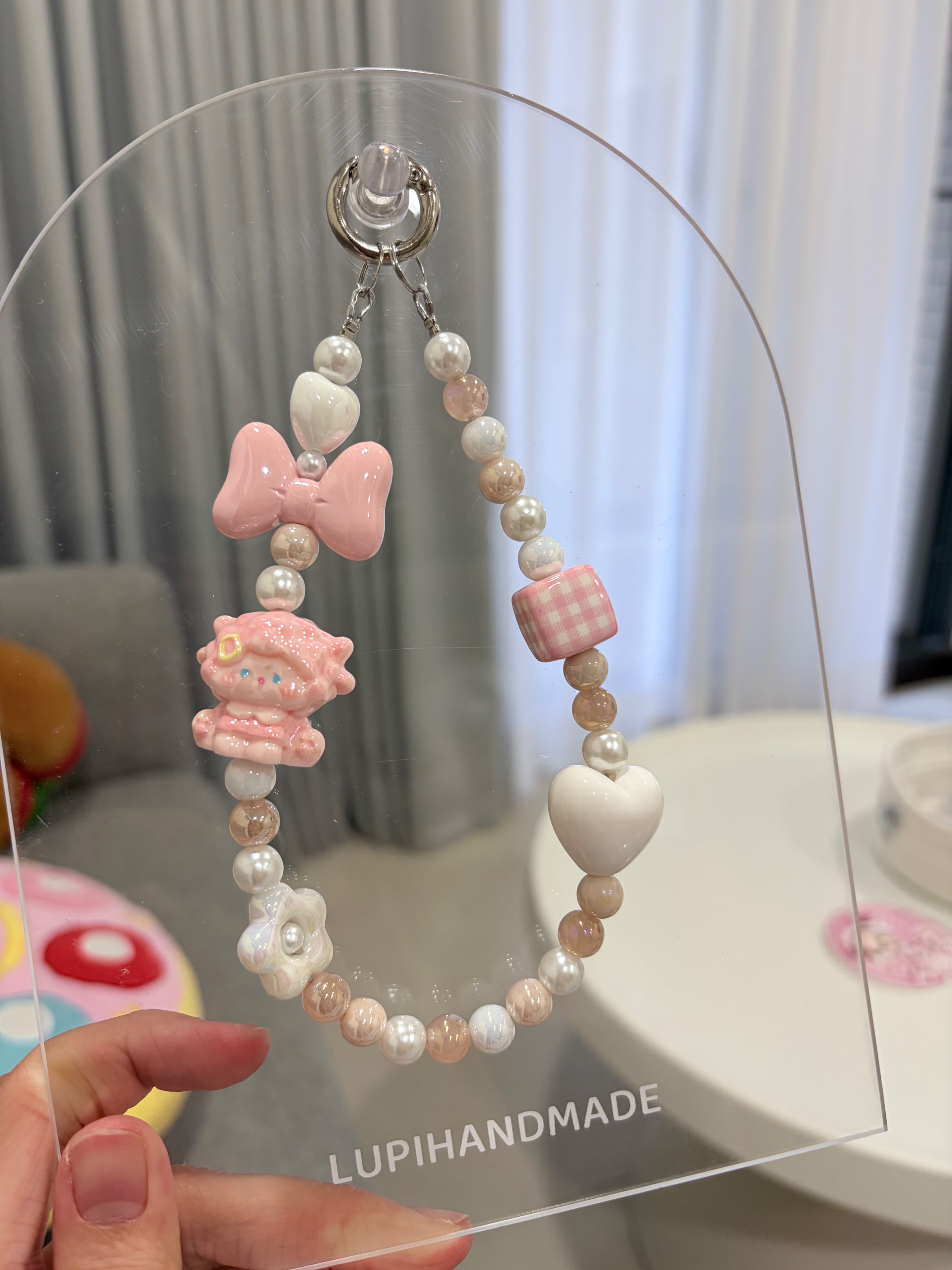 ʟᴜᴘɪ｜粉色小羊吊飾