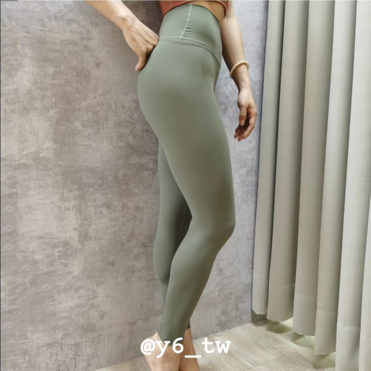 Breeze微風輕拂高腰輕膚長褲（8色）