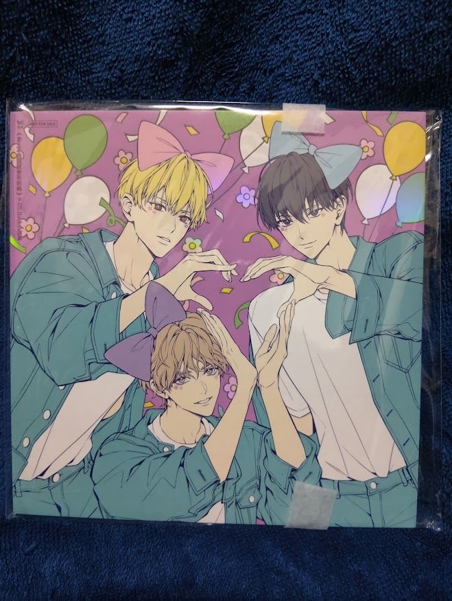 【無購物或未滿500勿下】出道死 UNIT 方形燙金色紙 [炆旲雅炫世進]款+小提袋＆束口袋