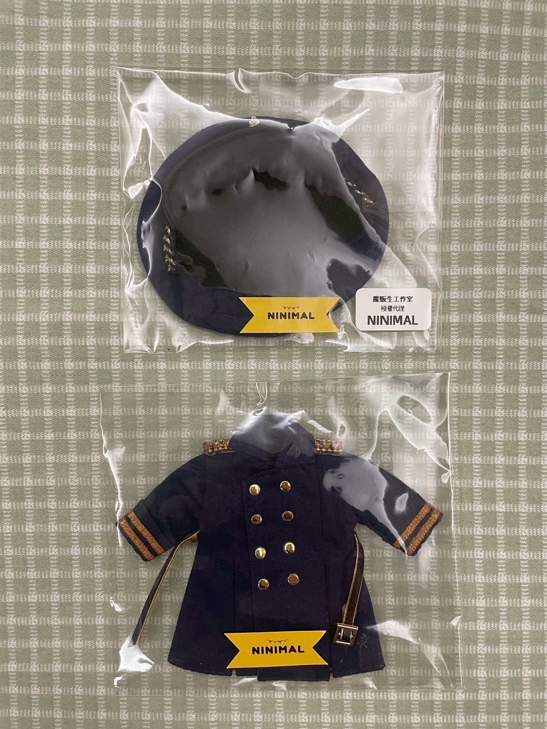 Ninimail軍服_深藍色（大衣+帽子）