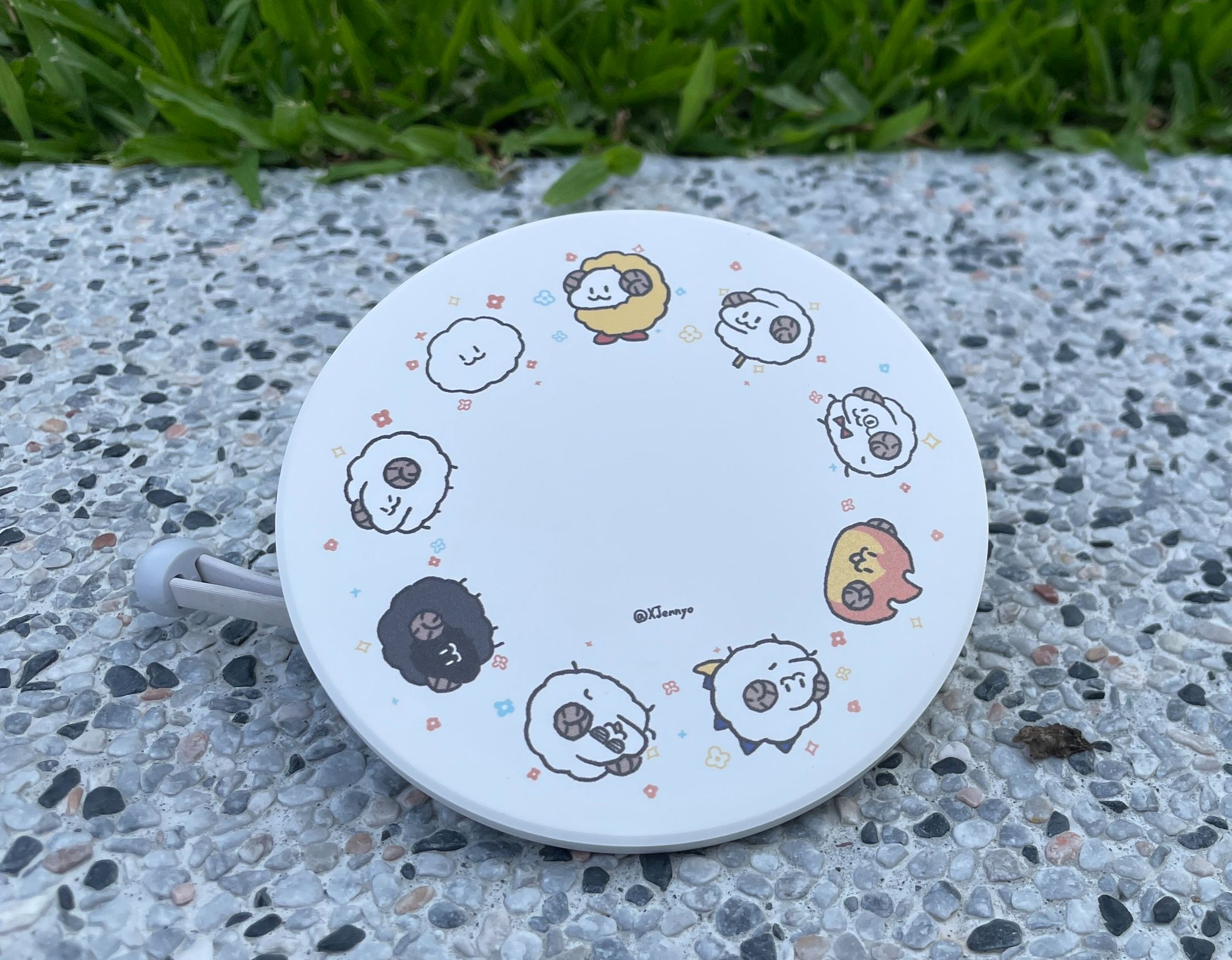 恐龍羊鶯歌陶瓷杯墊【新款】