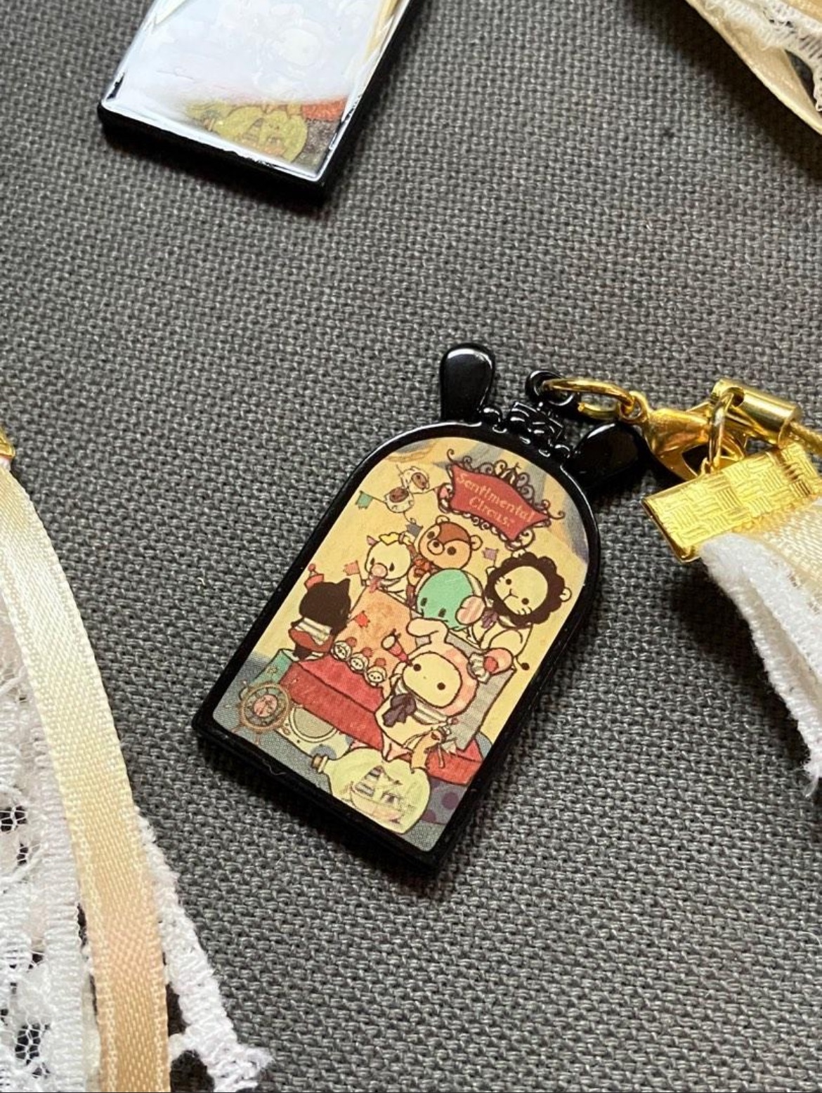 【憂傷馬戲團】馬戲團成員復古款扭蛋吊飾San-X Sentimental Circus