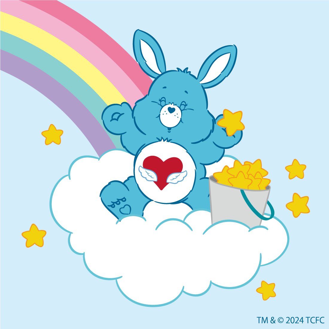 ❗️現貨寄出❗️【Carebears】carebears日本限定販售款愛心兔