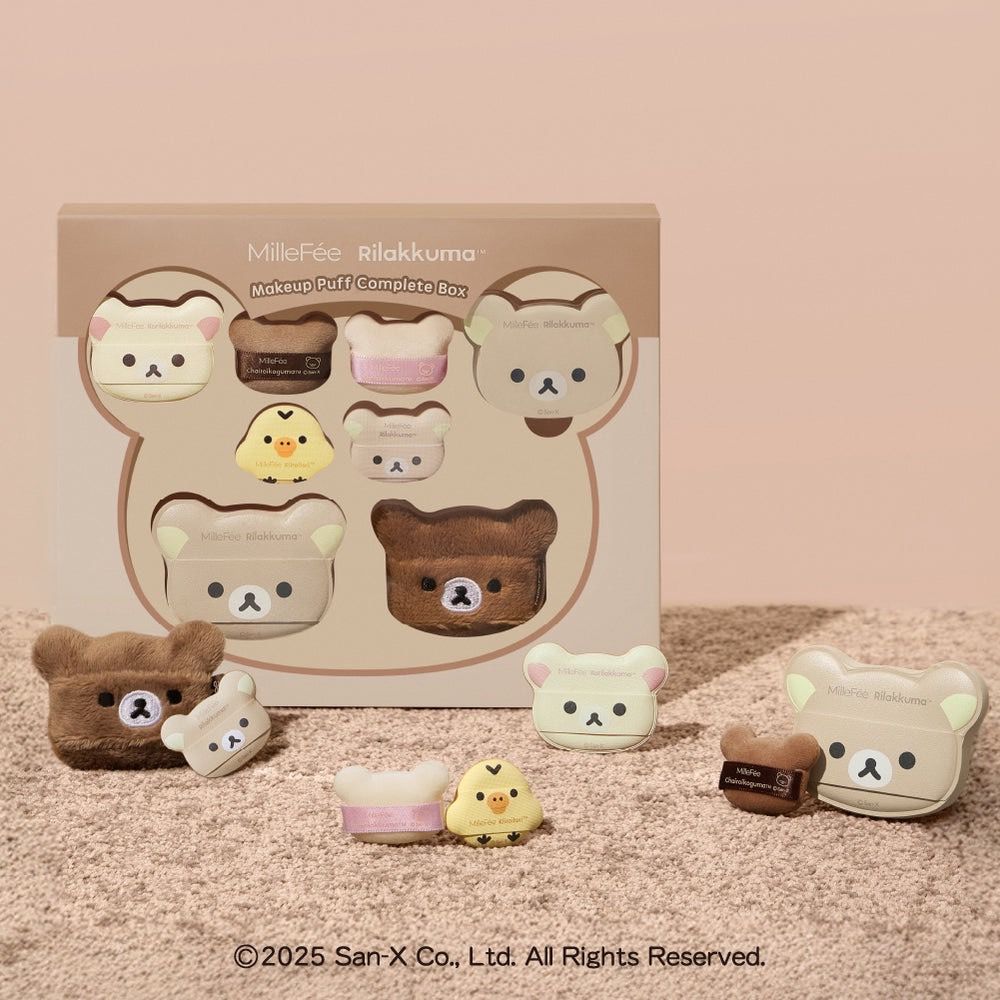 ❗️現貨寄出❗️【Rilakkuma】日本限定拉拉熊系列粉撲