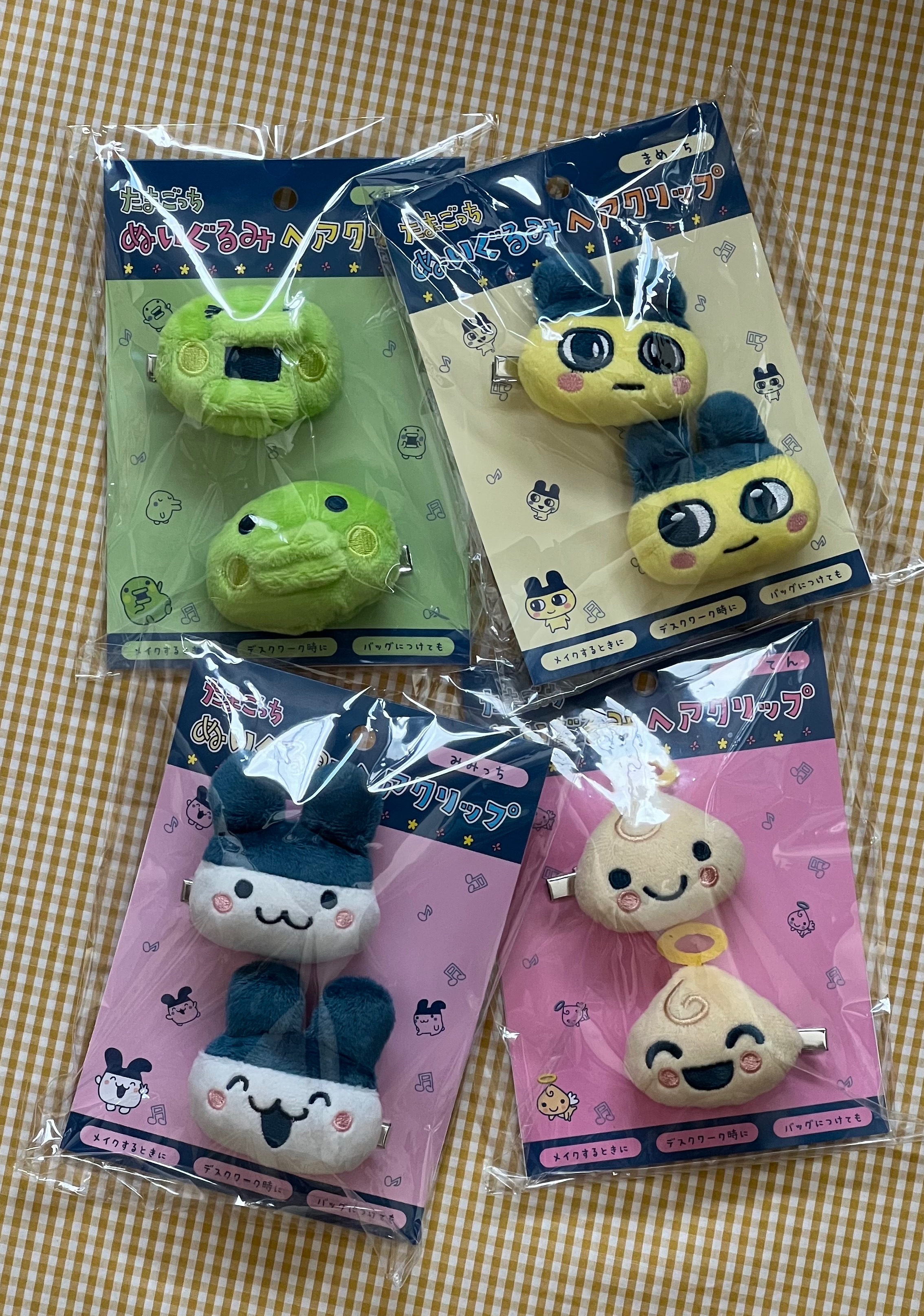 ❗️現貨寄出❗️【Tamagotchi】塔麻可吉大頭絨毛髮夾