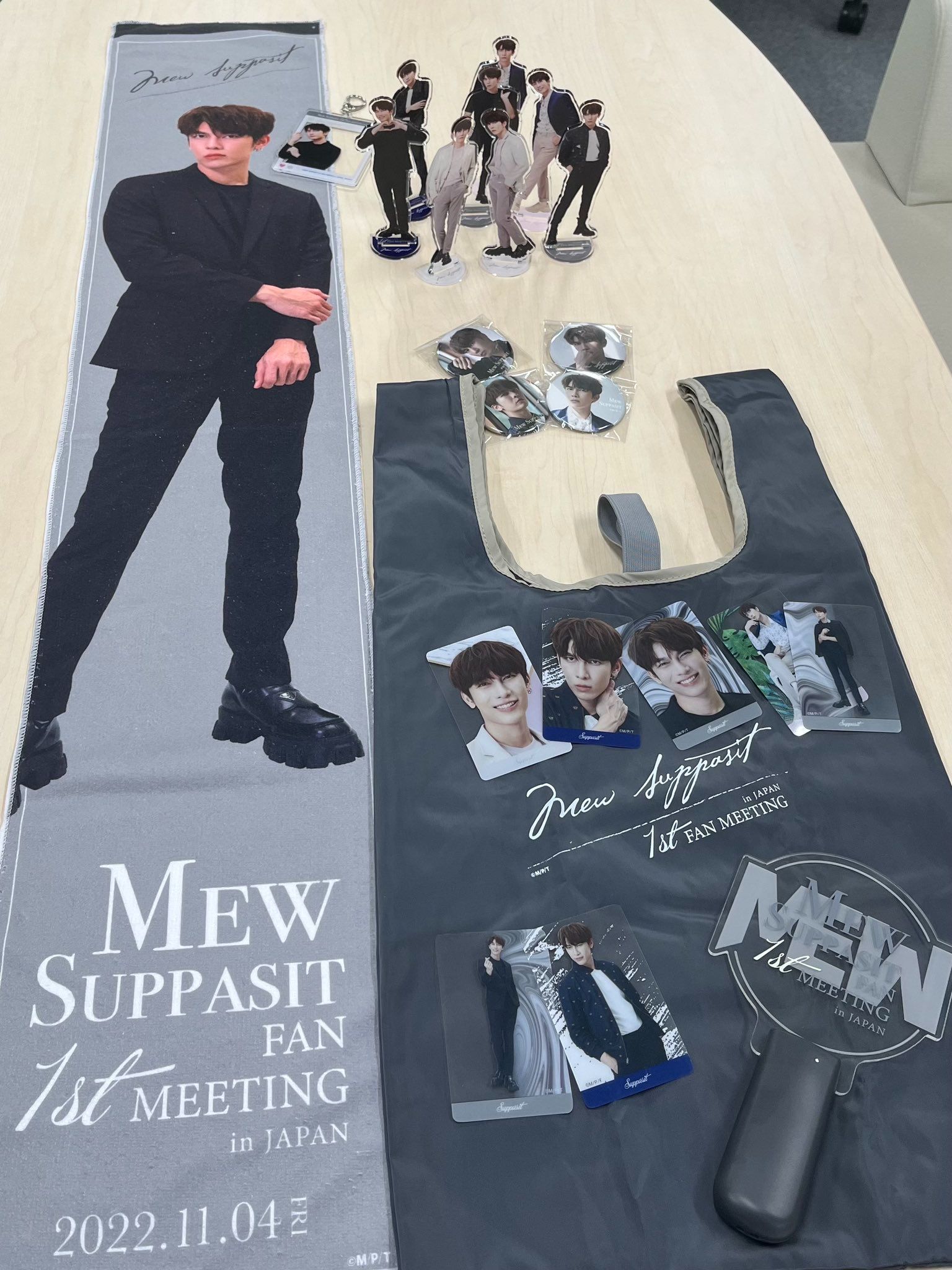 Mew Suppasit 1st FAN MEETING in JAPAN 日本 見面會 官方周邊