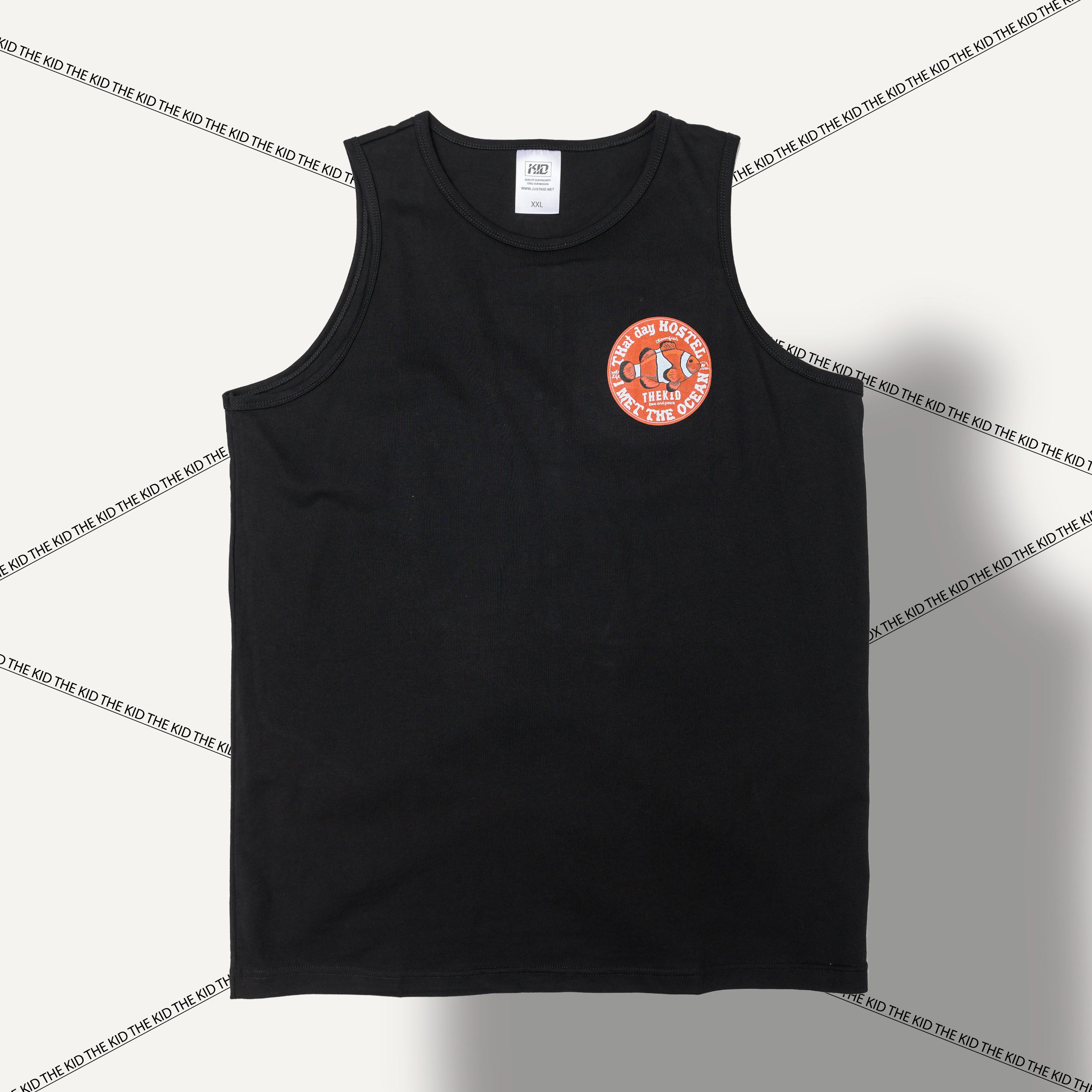 KID®ClownFishSloganTankTop/海洋動物系列小丑魚背心-聯名蘭嶼那天
