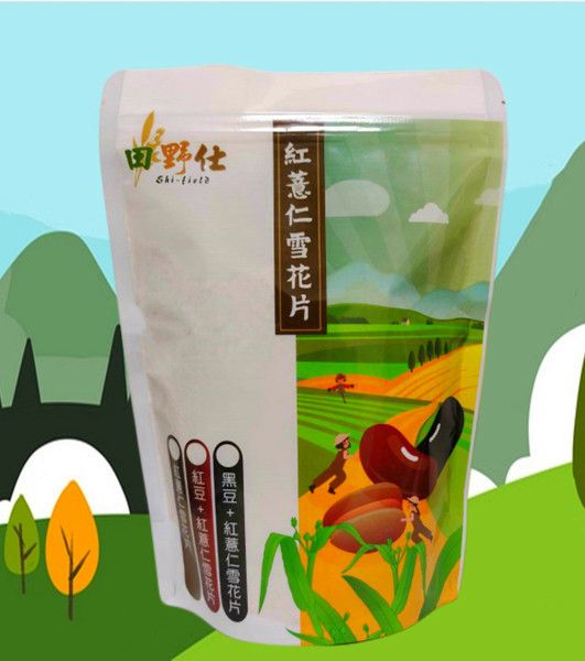 【田野仕】紅薏仁雪花片系列（+五種不同種類雜糧） 無添加糖 冷熱水皆可沖泡 直接跟農夫買 有飽足感