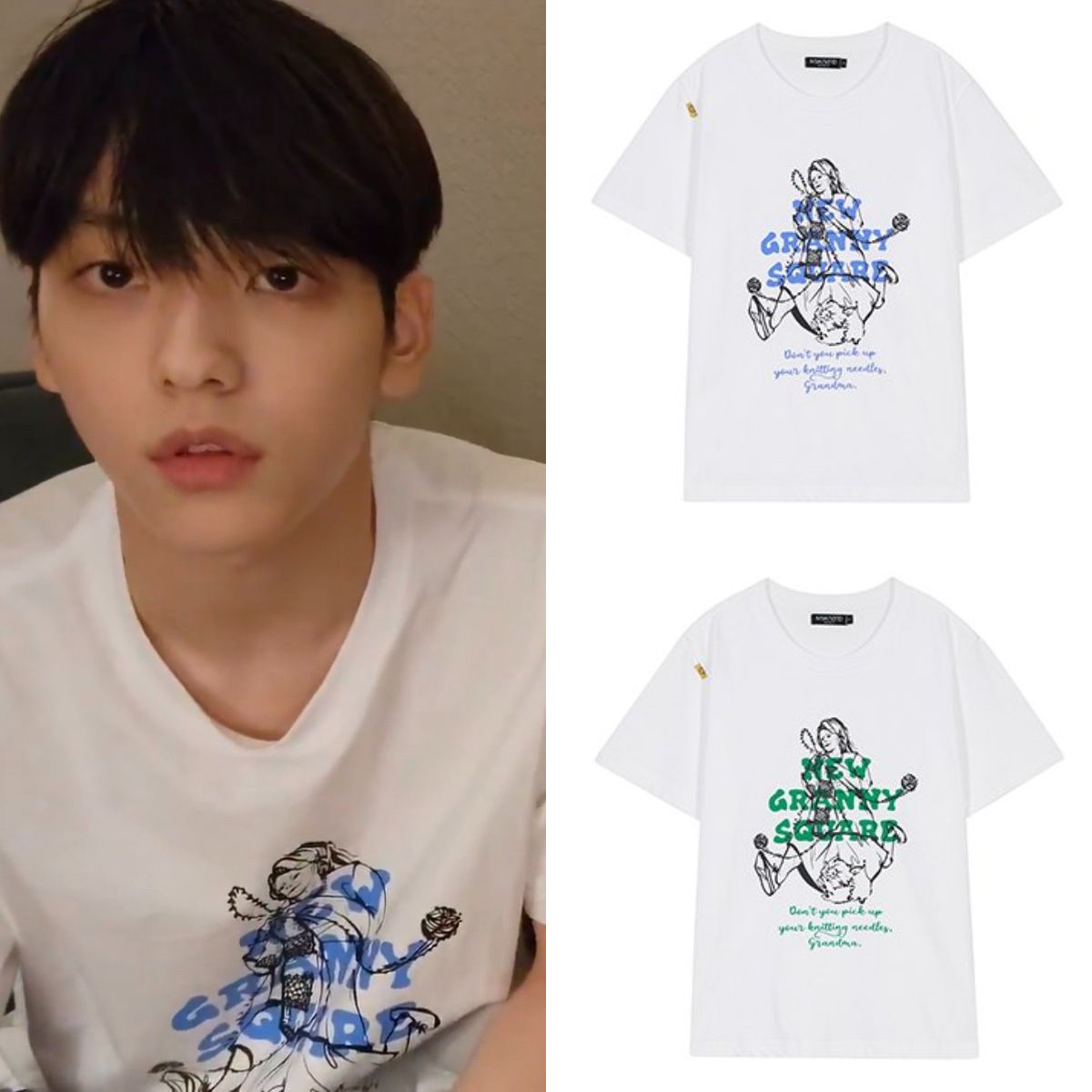 秀彬220710直播同款GRANDMAPRINTEDREGULARFITT-SHIRT（85折）