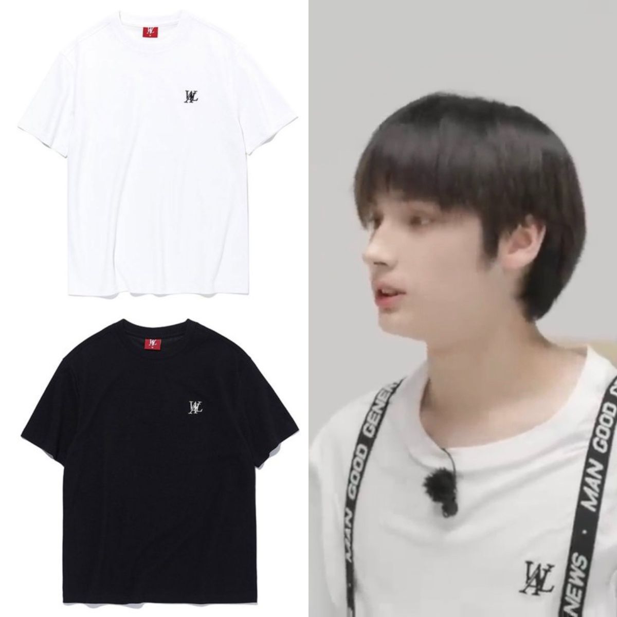 休寧凱TODO同款WOOALONGOGLOGOT-SHIRT