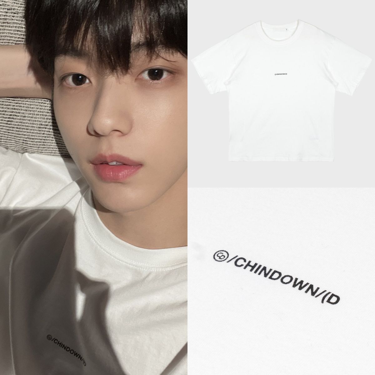 秀彬同款TRIPPLE LOGO T SHIRT