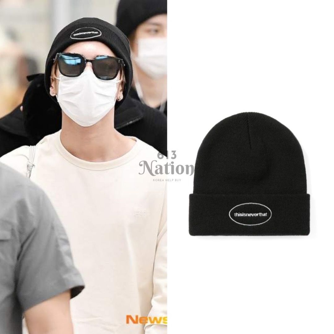 太顯同款E/T-Logo Beanie