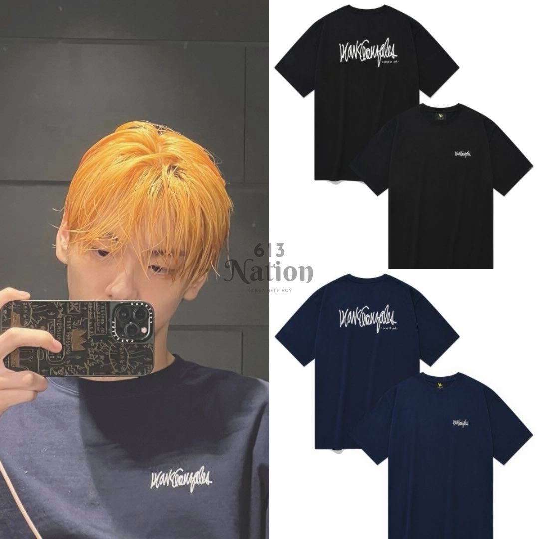 秀彬同款SMALL SIGN LOGO SHORT SLEEVE（7折）