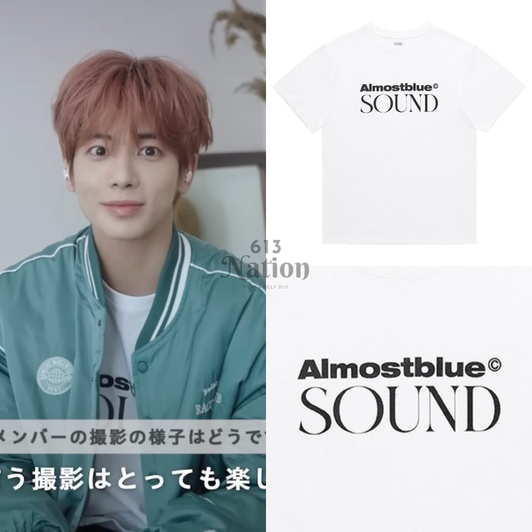 太顯同款ALMOSTBLUE SOUND LOGO T-SHIRT（24折）