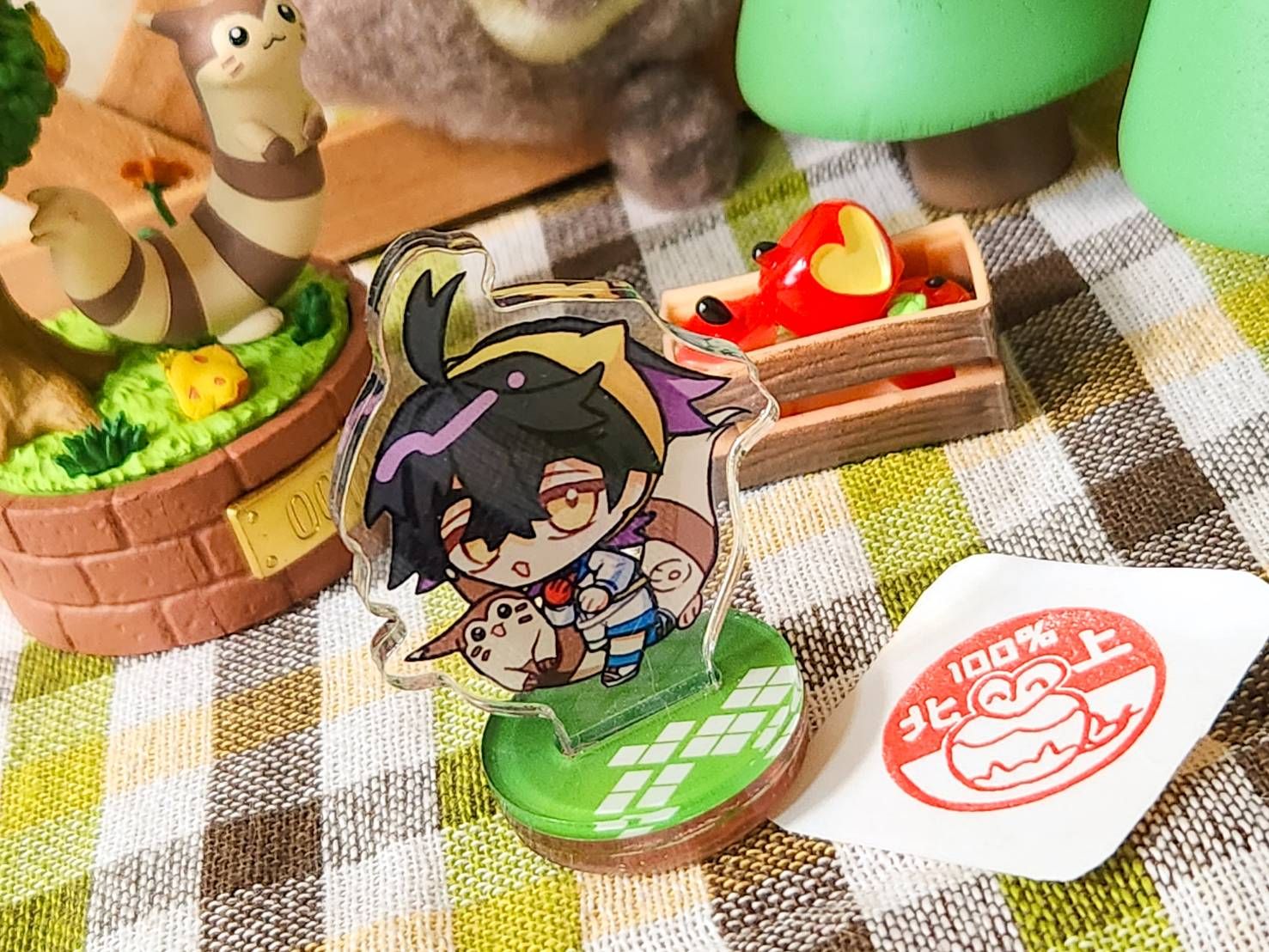 《Pokemon》 烏栗壓克力立牌印章