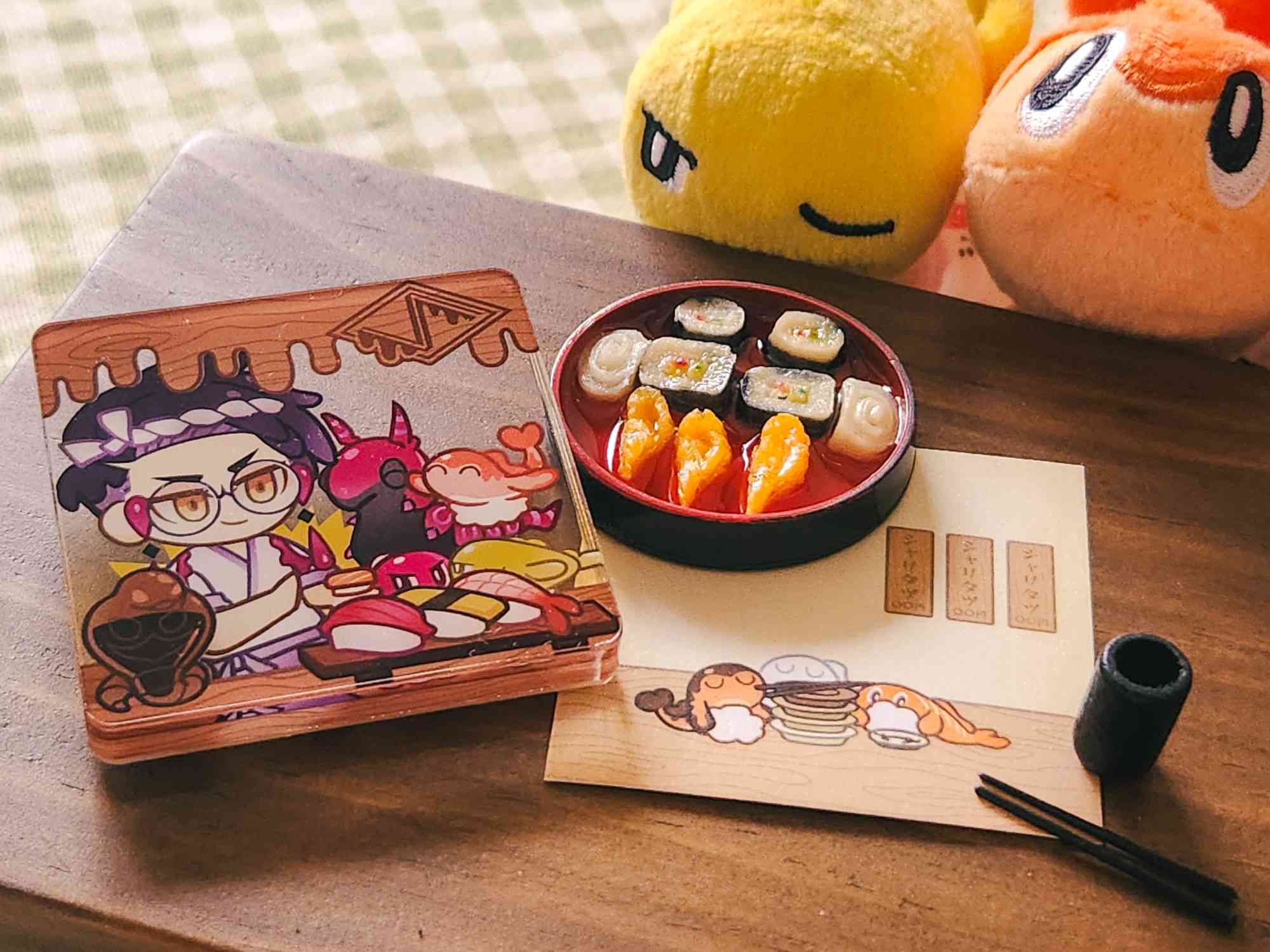 🏔️期間限定《Pokemon》 烏羽壽司景深壓克力