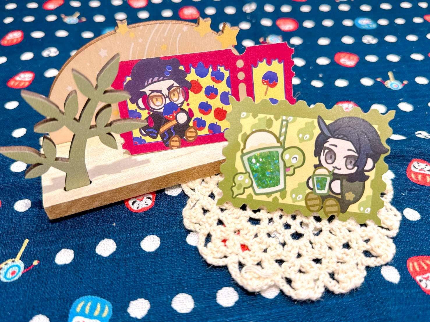 🏔️期間限定《Pokemon》 祭典燙金貼紙組