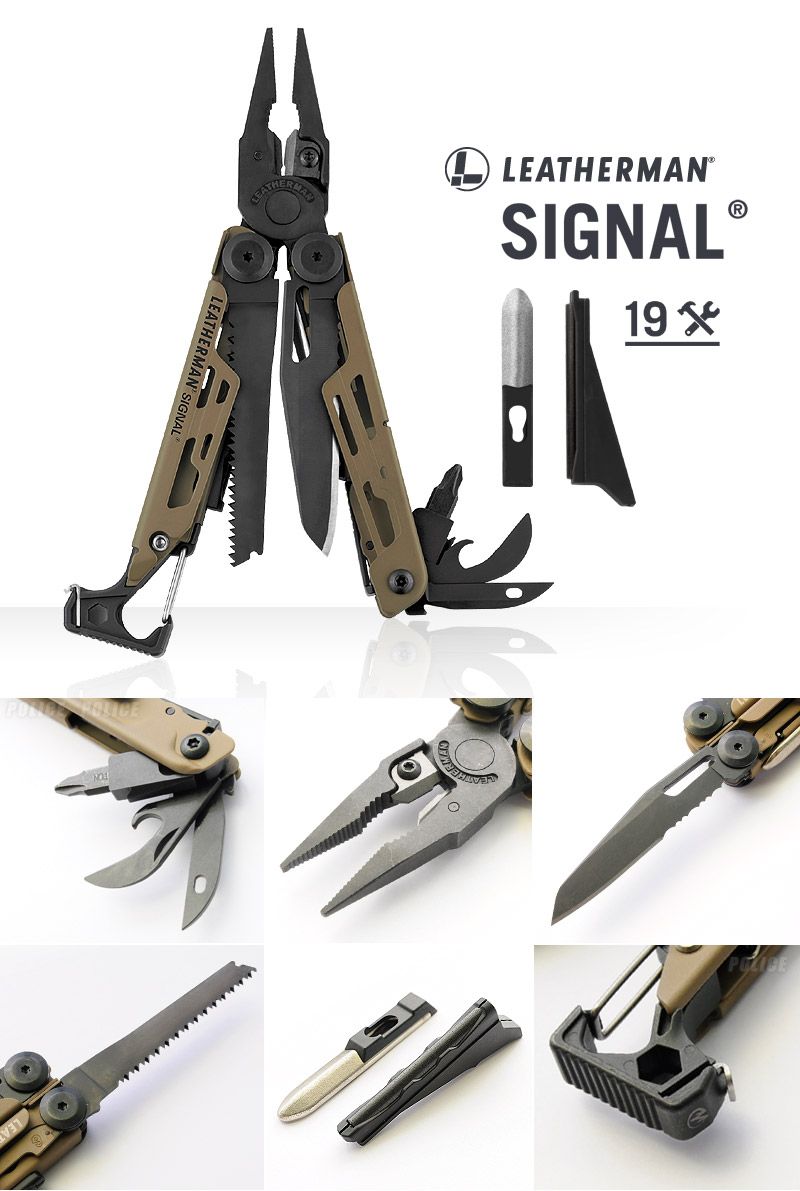 Leatherman Signal 狼棕款 工具鉗（#832404 ）