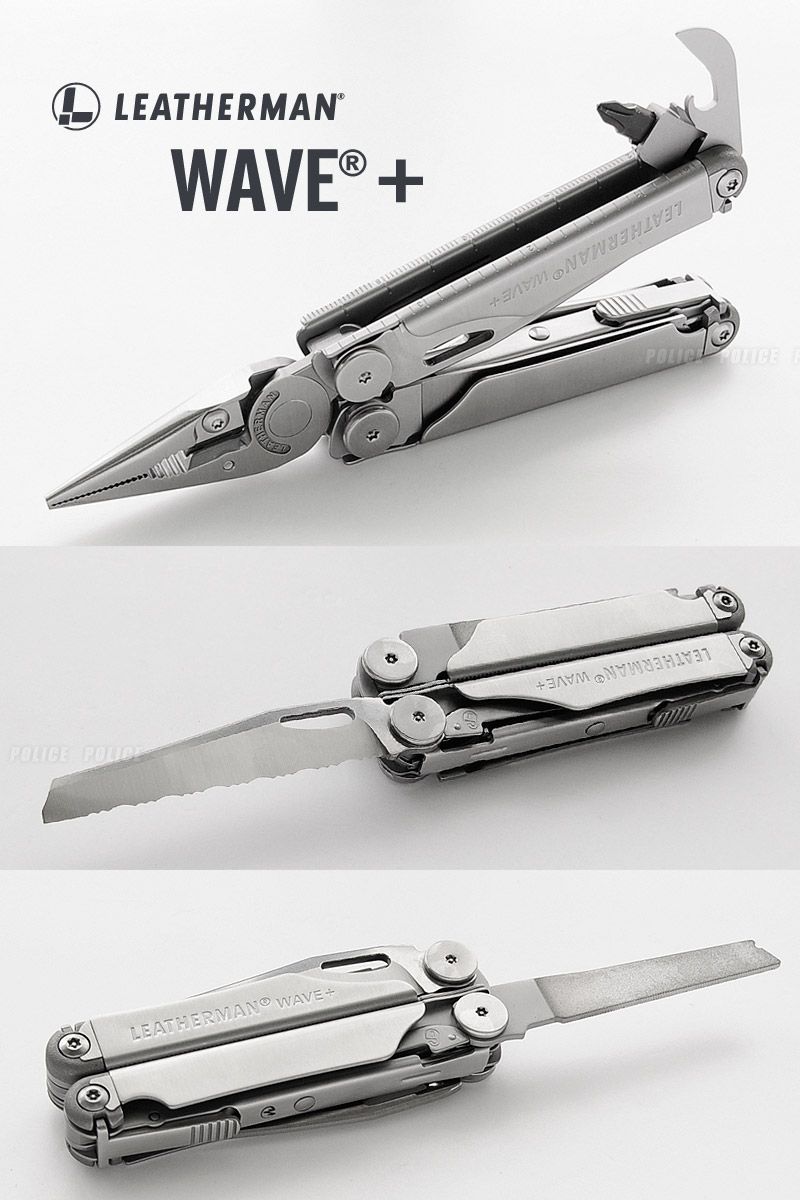 LEATHERMAN 特價品 Wave Plus 工具鉗-銀色832524